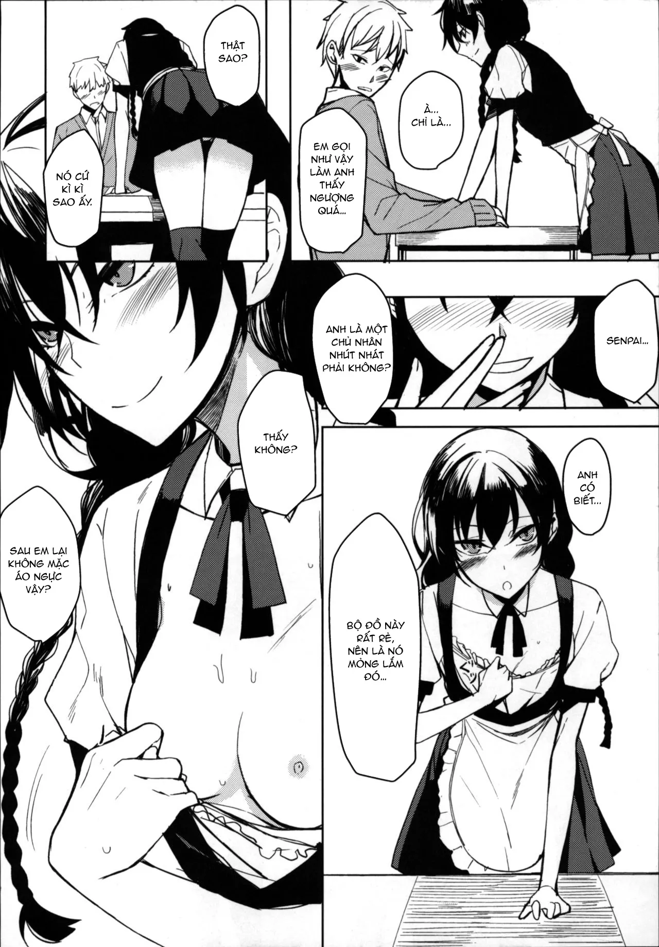HentaiVN.net - Ảnh 7 - Kouhai-chan ni Eroi Koto Sareru Hon 6 - Chap 1