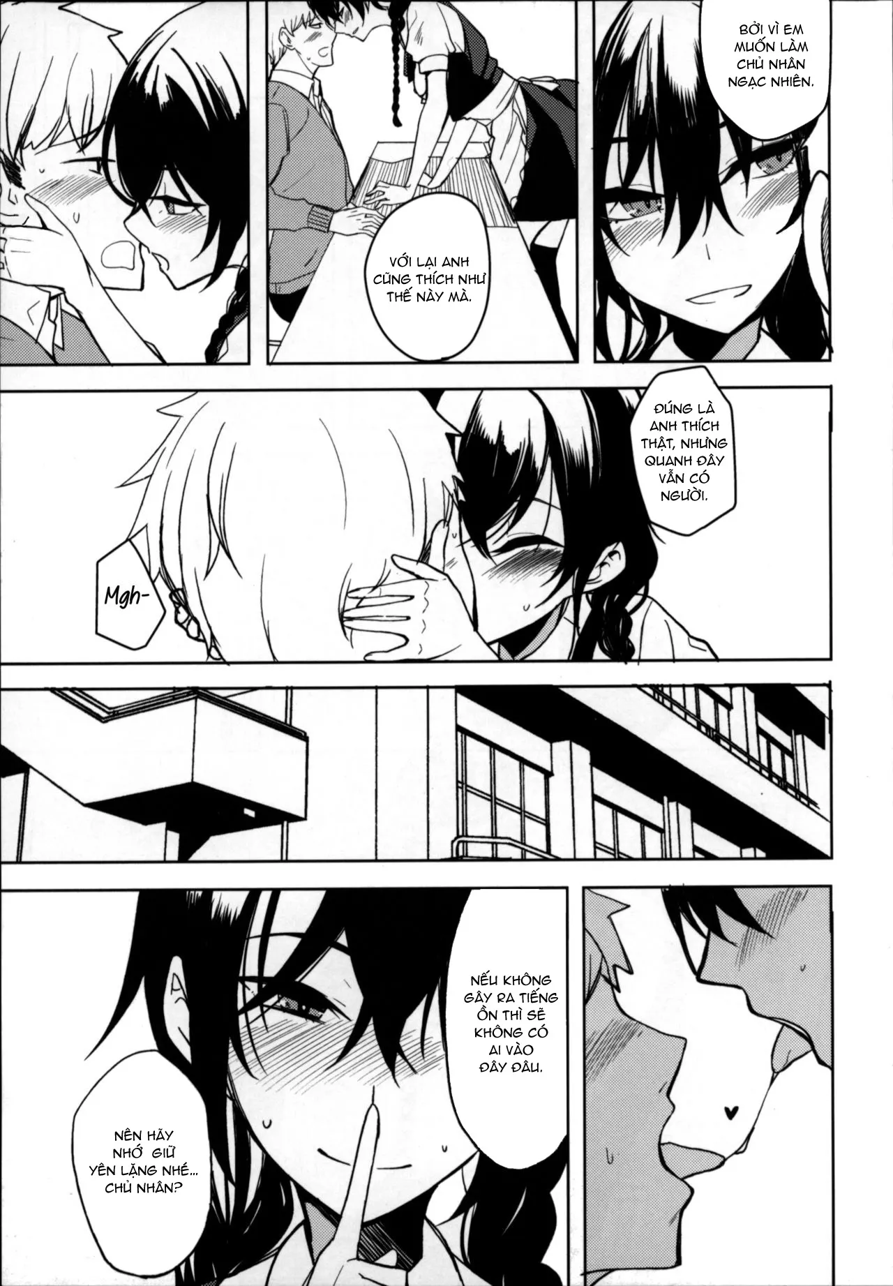 HentaiVN.net - Ảnh 8 - Kouhai-chan ni Eroi Koto Sareru Hon 6 - Chap 1