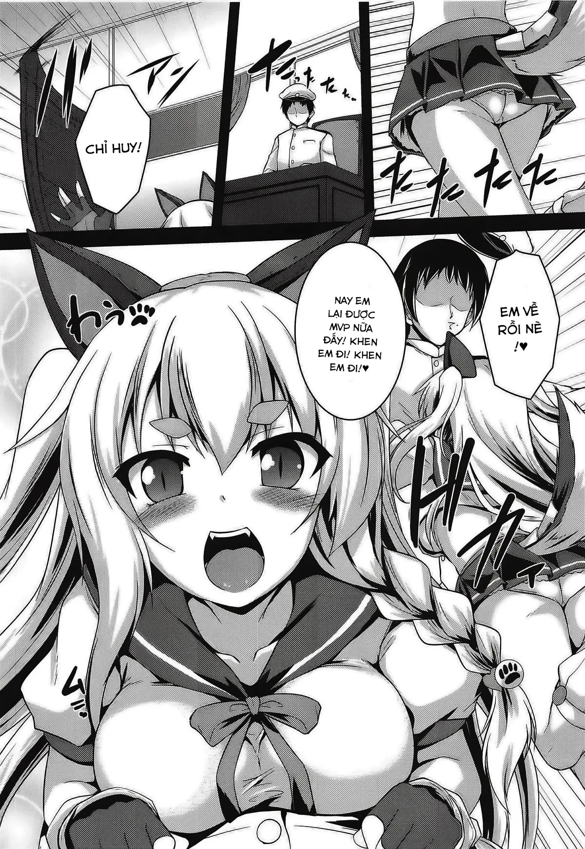 HentaiVN.net - Ảnh 5 - Nadenade shiro - Chap 1