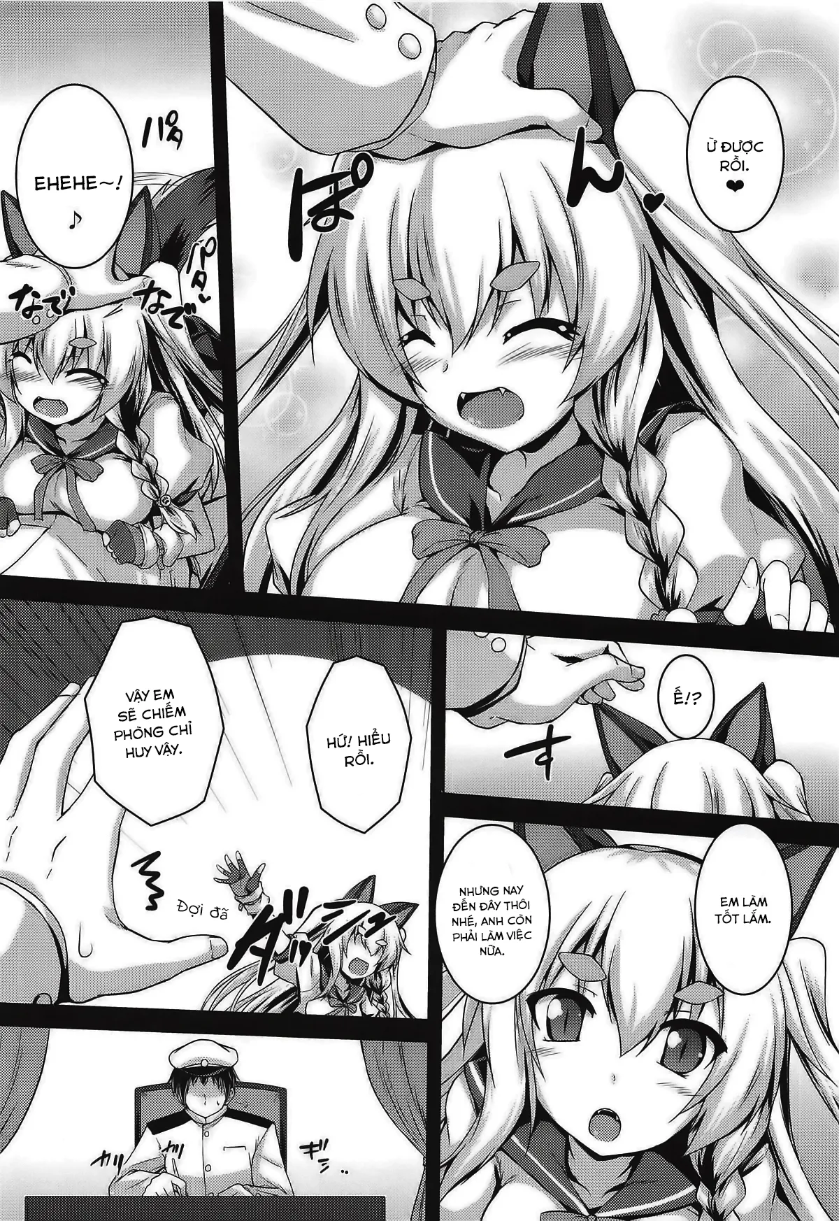 HentaiVN.net - Ảnh 6 - Nadenade shiro - Chap 1