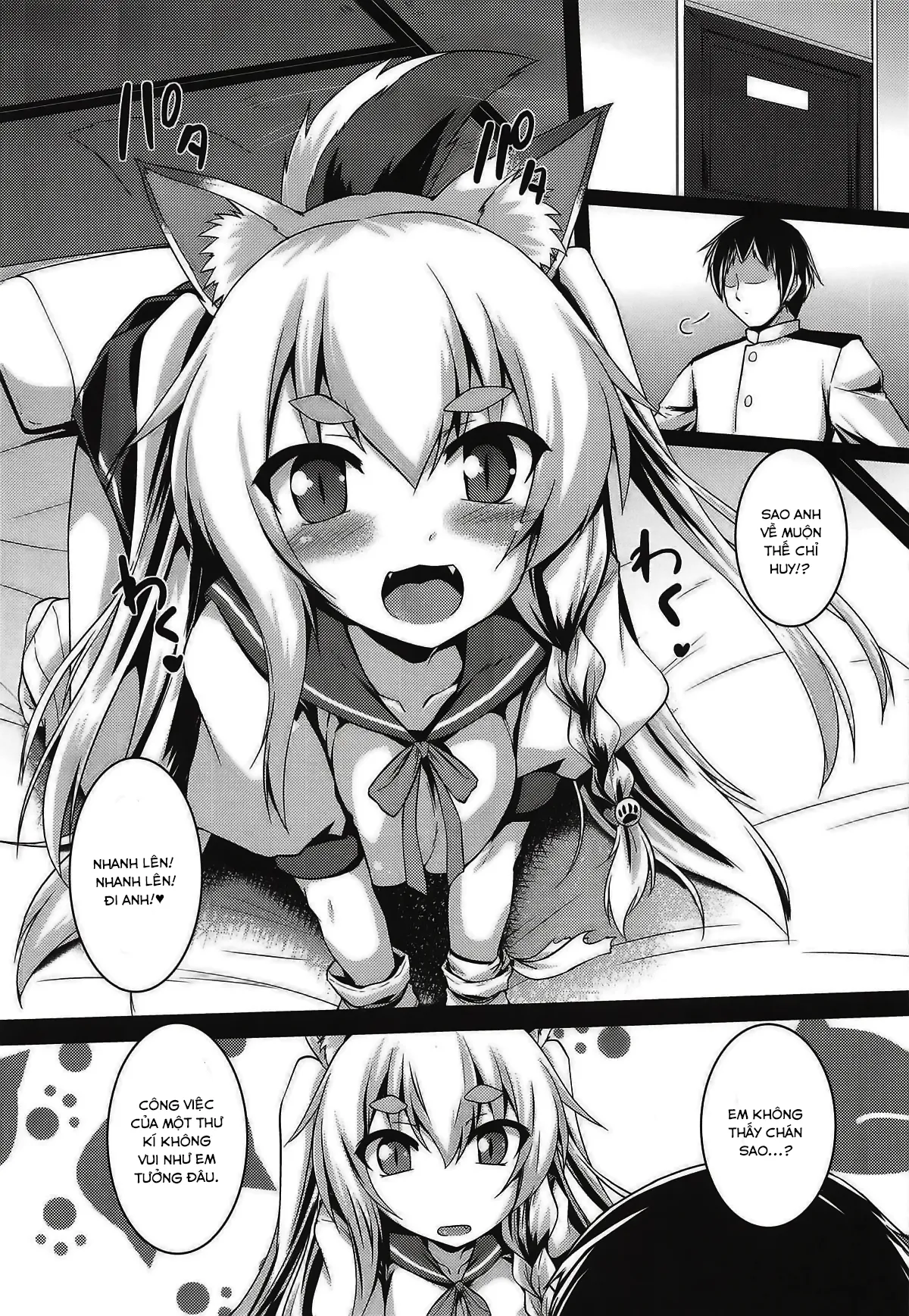 HentaiVN.net - Ảnh 7 - Nadenade shiro - Chap 1