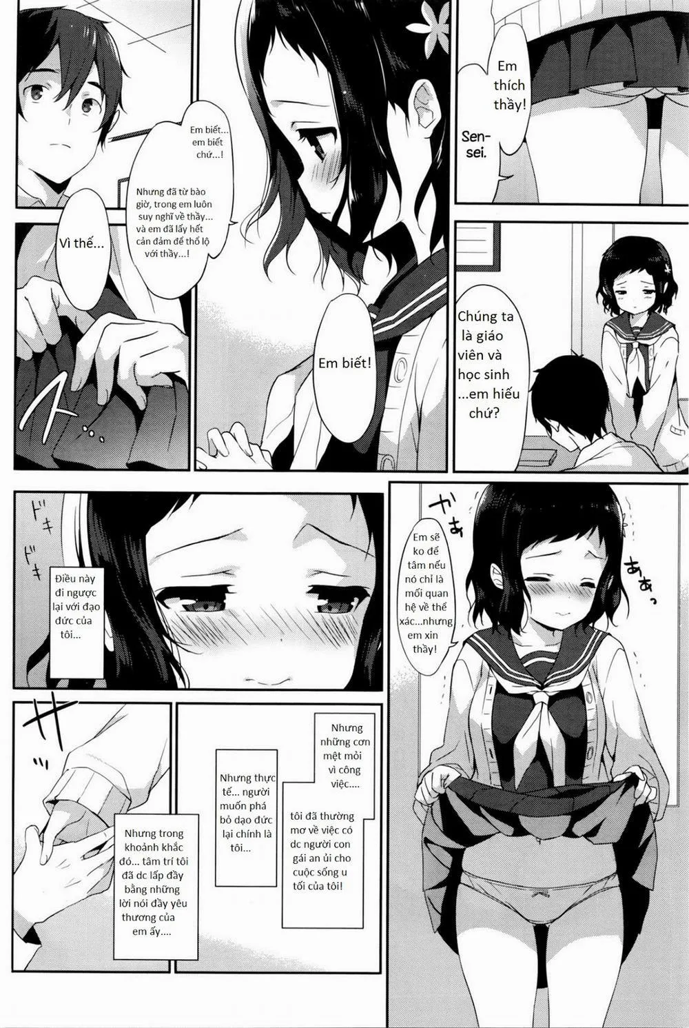 HentaiVN.net - Ảnh 7 - Tsunagaru, Omoi, Nokisaki de - Chap 1