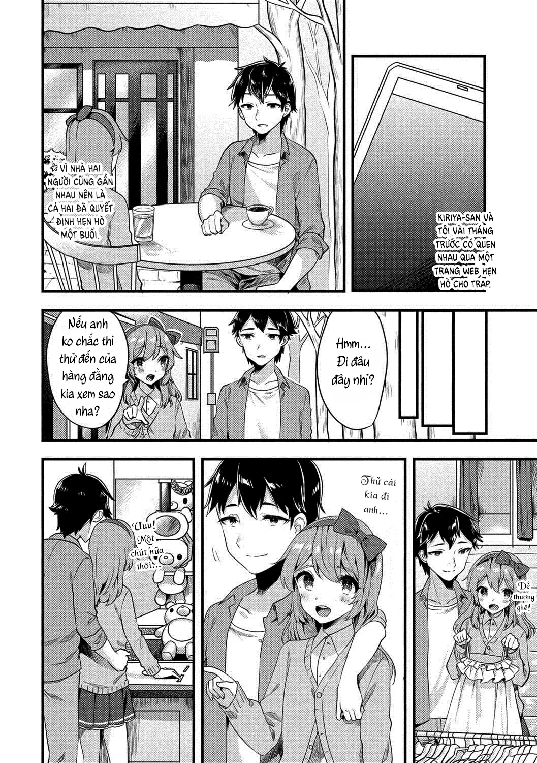 HentaiVN.net - Ảnh 4 - Doki Doki Hatsu Date (Gekkan Web Otoko no Ko-llection! S Vol. 24) [どきどき初デート (月刊Web男の娘・れくしょんッ！S Vol.24)] - Chap 1