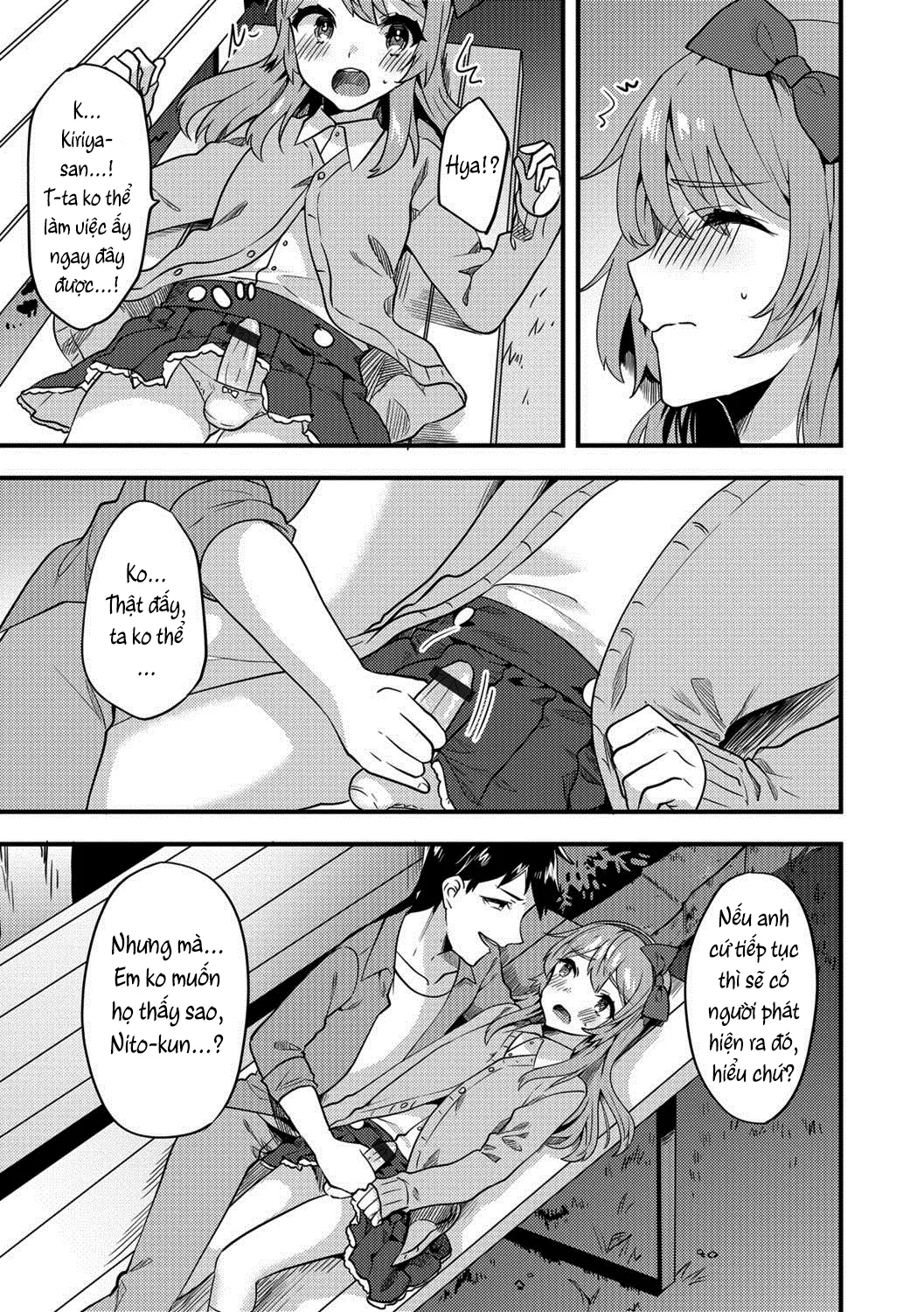 HentaiVN.net - Ảnh 9 - Doki Doki Hatsu Date (Gekkan Web Otoko no Ko-llection! S Vol. 24) [どきどき初デート (月刊Web男の娘・れくしょんッ！S Vol.24)] - Chap 1