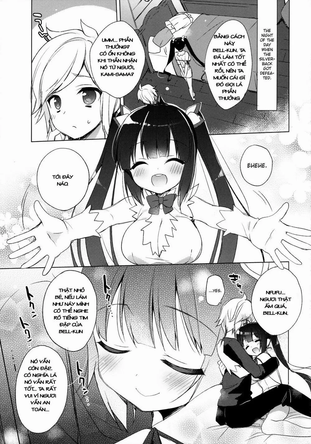 HentaiVN.net - Ảnh 5 - Bell-kun ga Kawaii kara Shikatanaindayo! (Dungeon ni Deai wo Motomeru no wa Machigatteiru Darou ka?) - Chap 1