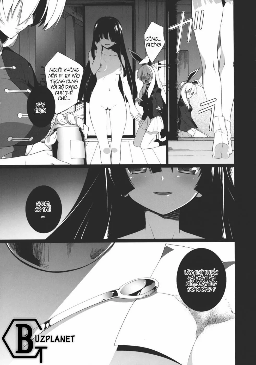HentaiVN.net - Ảnh 24 - HI-Gin No Saji, Kuroi Tsuki (Touhou) - Chap 1