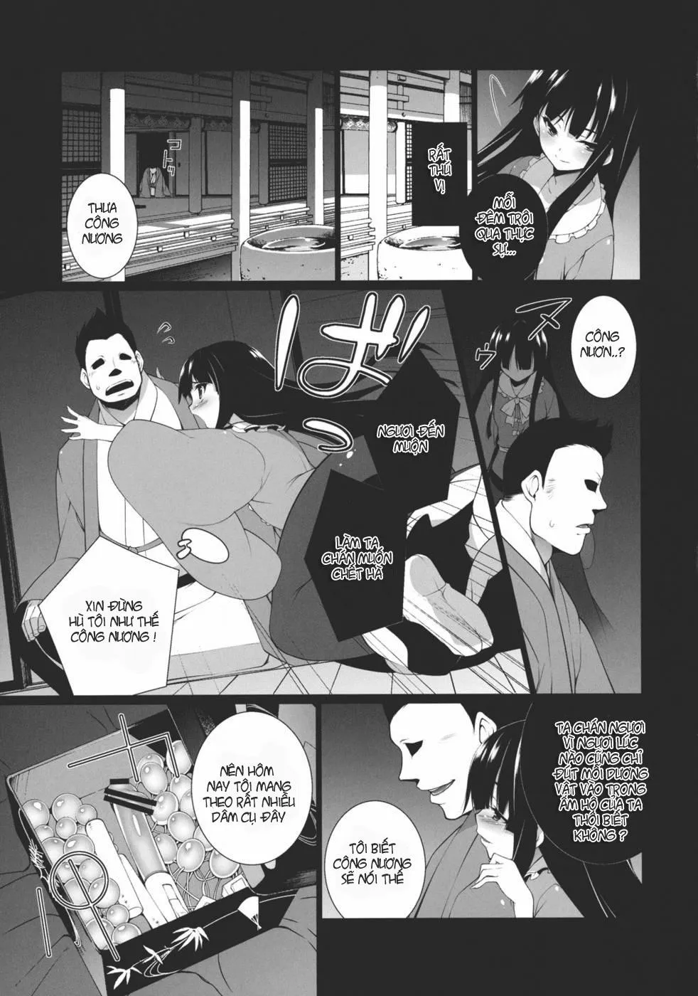 HentaiVN.net - Ảnh 6 - HI-Gin No Saji, Kuroi Tsuki (Touhou) - Chap 1