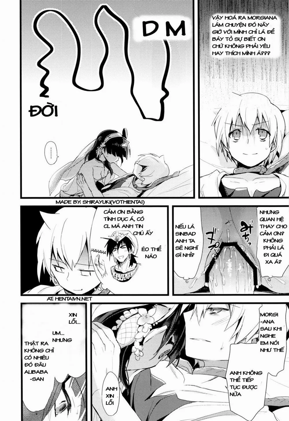 HentaiVN.net - Ảnh 7 - Sindrian Nightdream (Magi the Labyrinth of Magic) - Chap 1