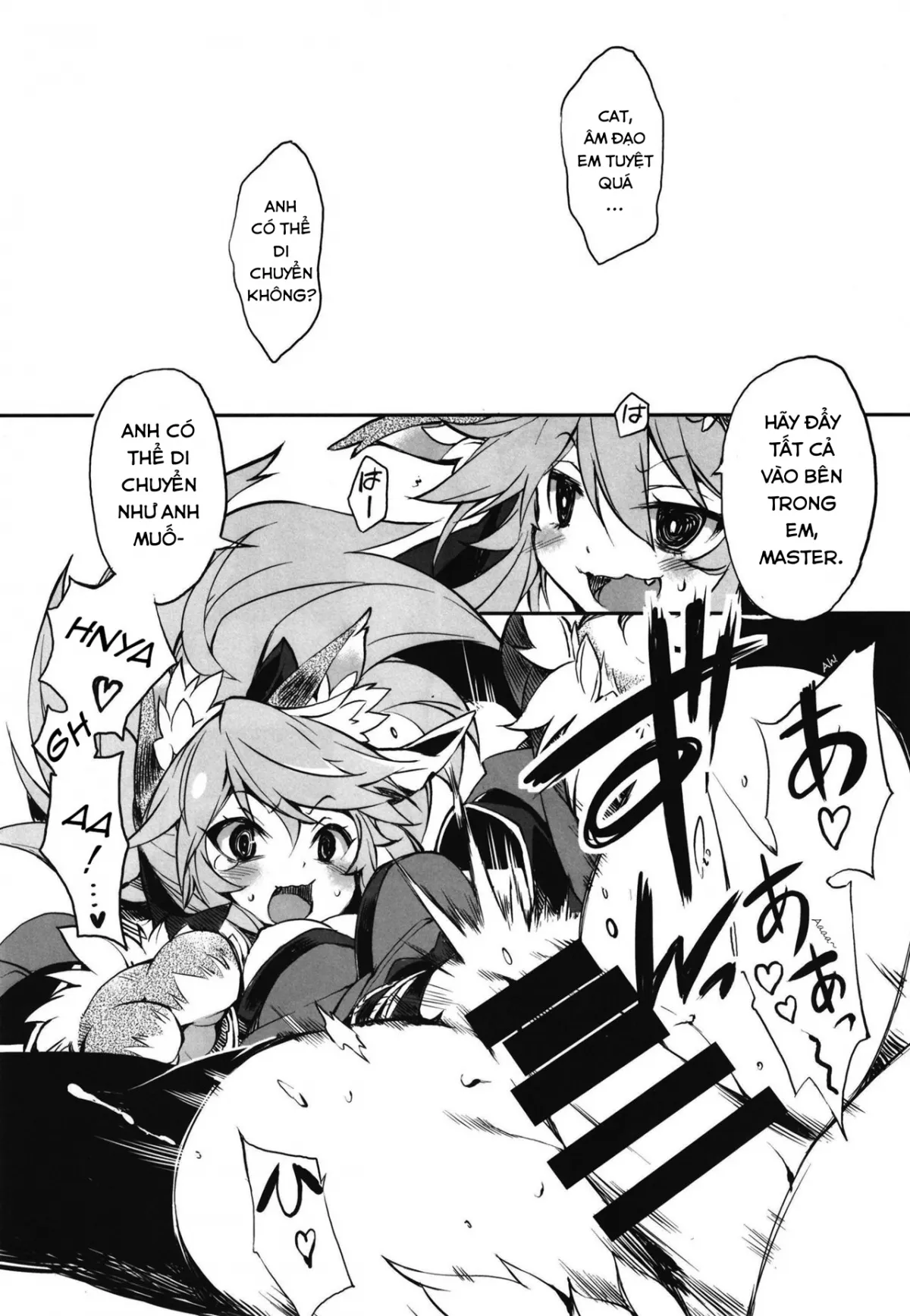 HentaiVN.net - Ảnh 11 - Cat-chan Kozukuri Daisakusen [Cat-chan's Childmaking Grand Strategy; きゃっとちゃん子作大作戦] - Chap 1