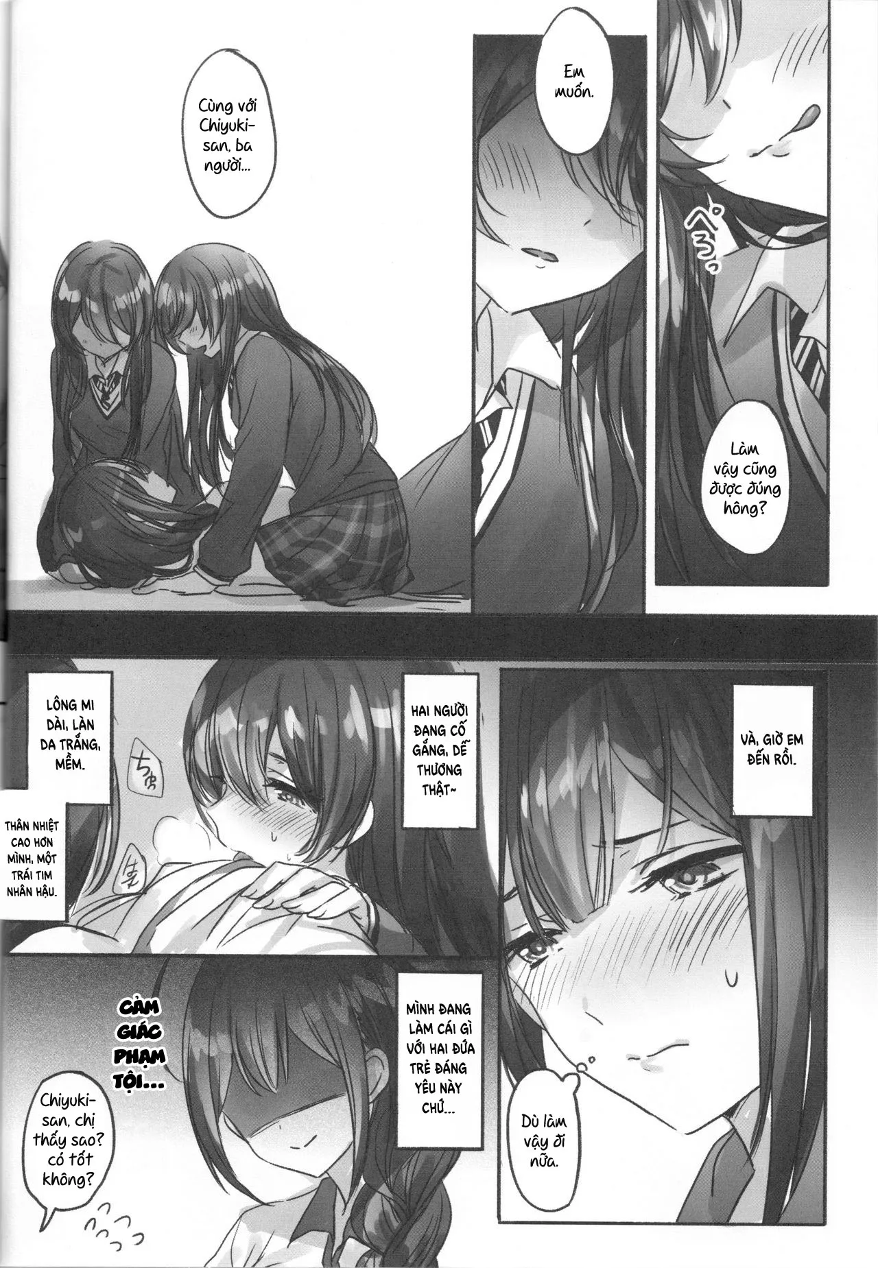HentaiVN.net - Ảnh 8 - Dáng hình hạnh phúc - Chap 1