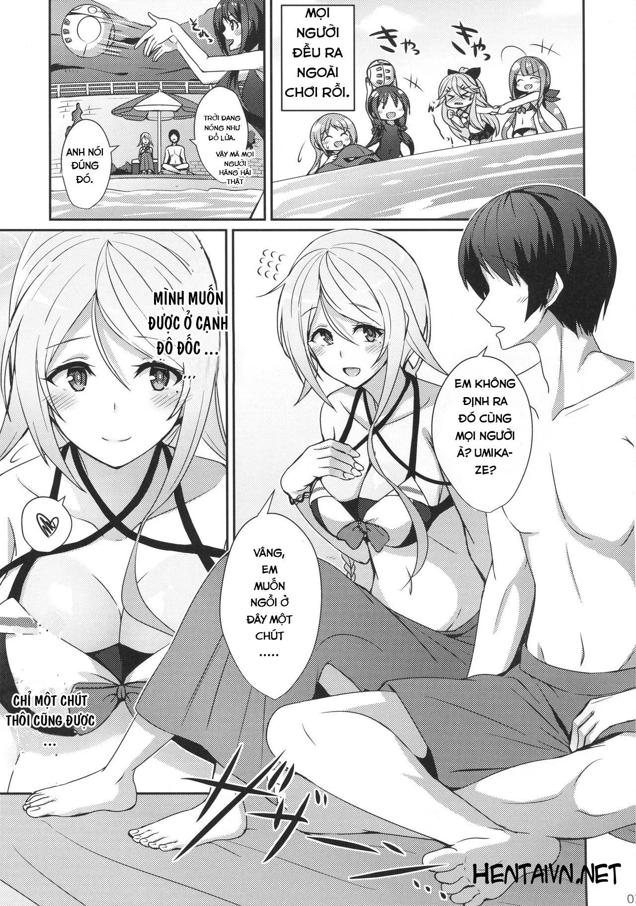 HentaiVN.net - Ảnh 3 - Umiumiumikaze (Kantai Collection -KanColle-) - Chap 1