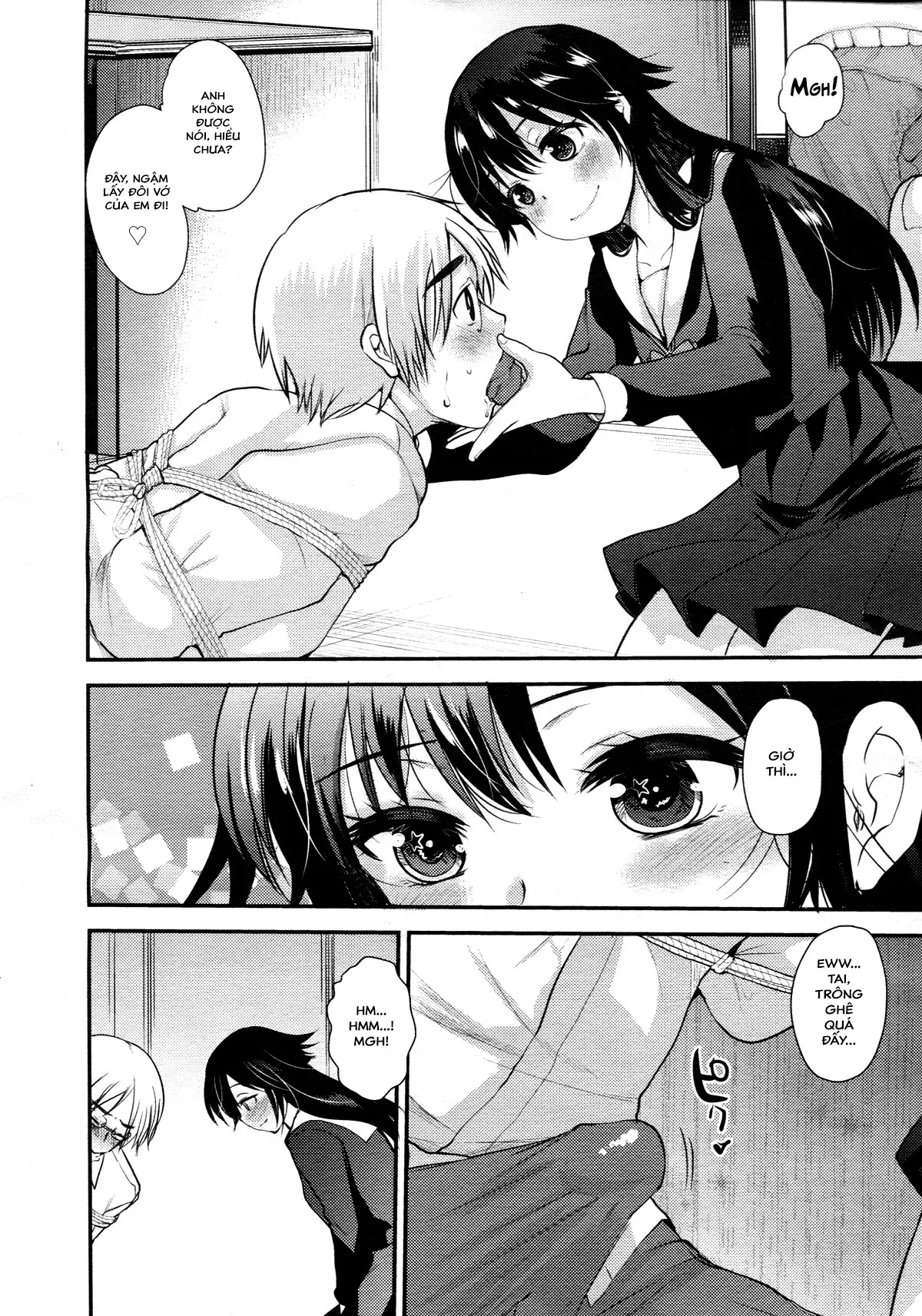 HentaiVN.net - Ảnh 5 - It's OK As Long As There's Love! [Ai ga Areba Daijoubu!] - Chap 1