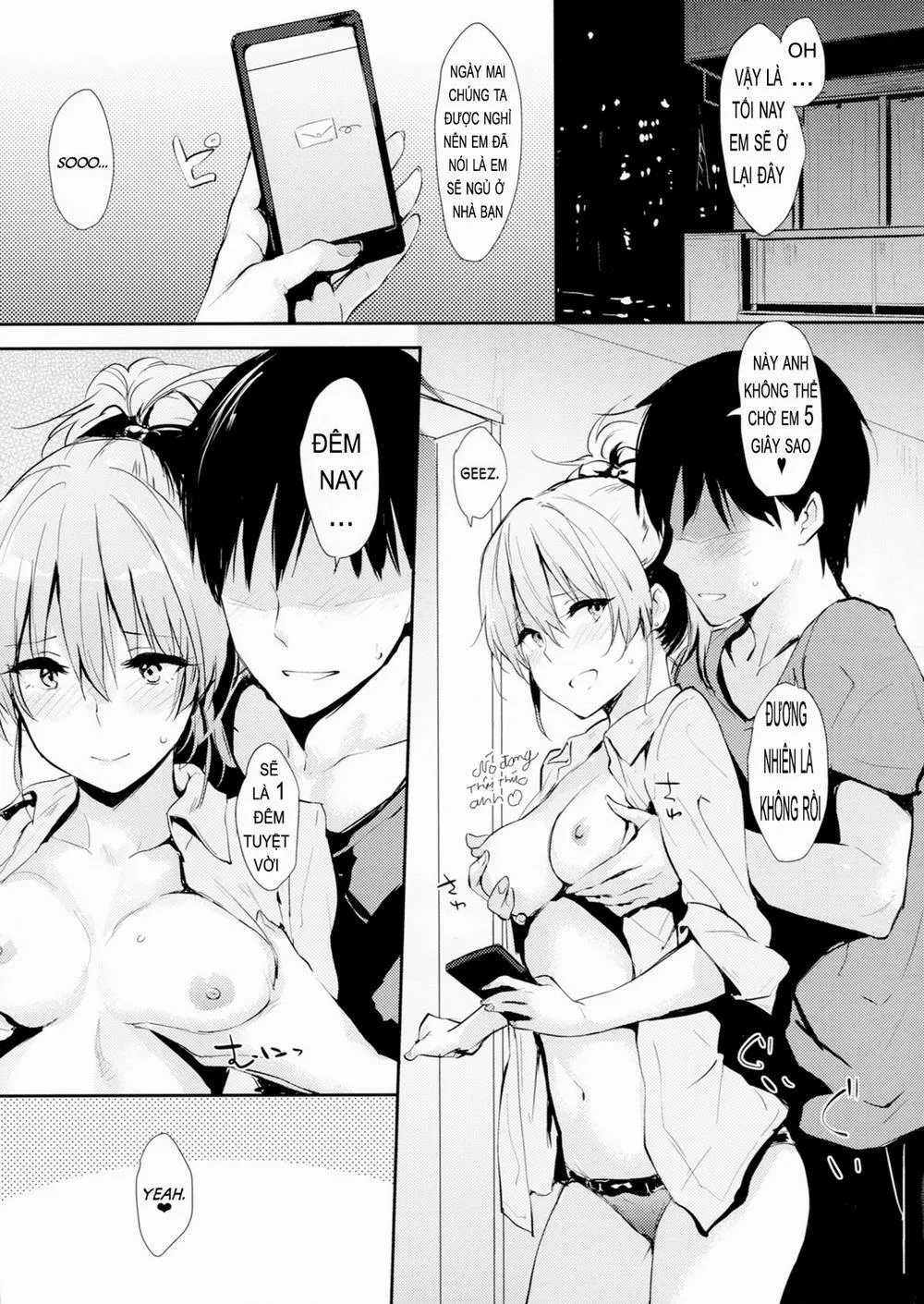 HentaiVN.net - Ảnh 3 - Mika-Ppoi No! 2 (The Idolm@ster) - Chap 1