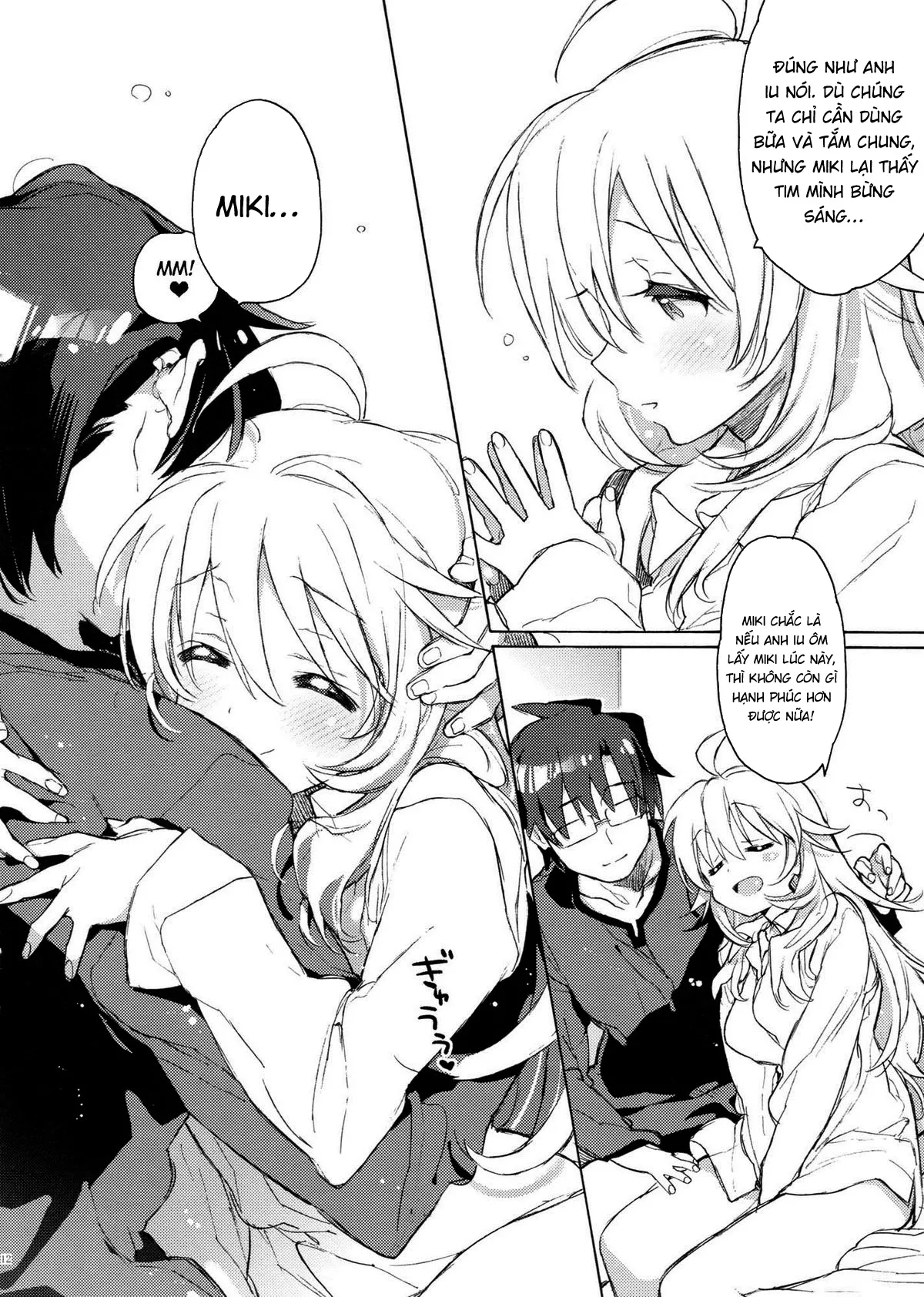 HentaiVN.net - Ảnh 12 - Miki Hoshii series [Honey to Miki to Kono Omoi; Honey and Miki's Feelings; 2nd bell; Sekaijuu no Hana o Motte Kimi ni Aisareni Kitanda; MIRACLE STARTER; Kawaigatte, Kawaigararete; Koremade no Ohanashi.] - Chap 1