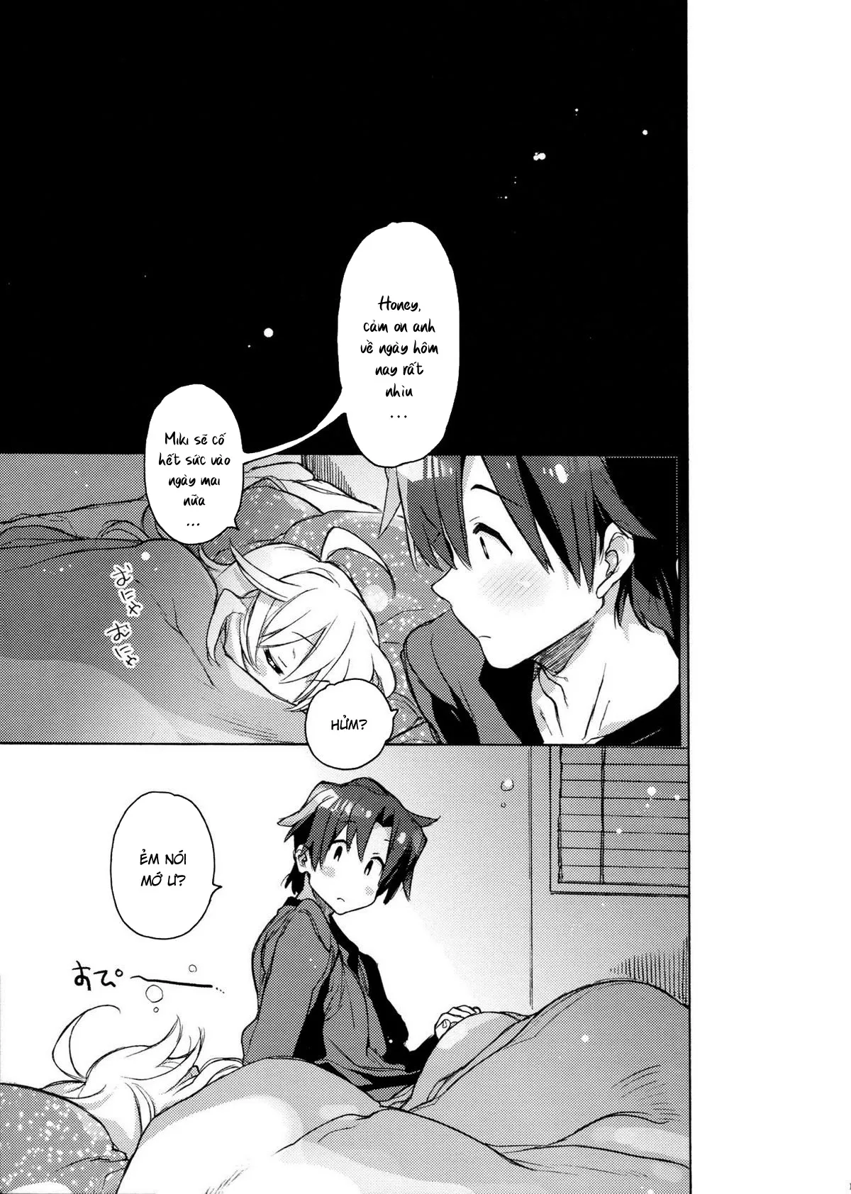 HentaiVN.net - Ảnh 19 - Miki Hoshii series [Honey to Miki to Kono Omoi; Honey and Miki's Feelings; 2nd bell; Sekaijuu no Hana o Motte Kimi ni Aisareni Kitanda; MIRACLE STARTER; Kawaigatte, Kawaigararete; Koremade no Ohanashi.] - Chap 1