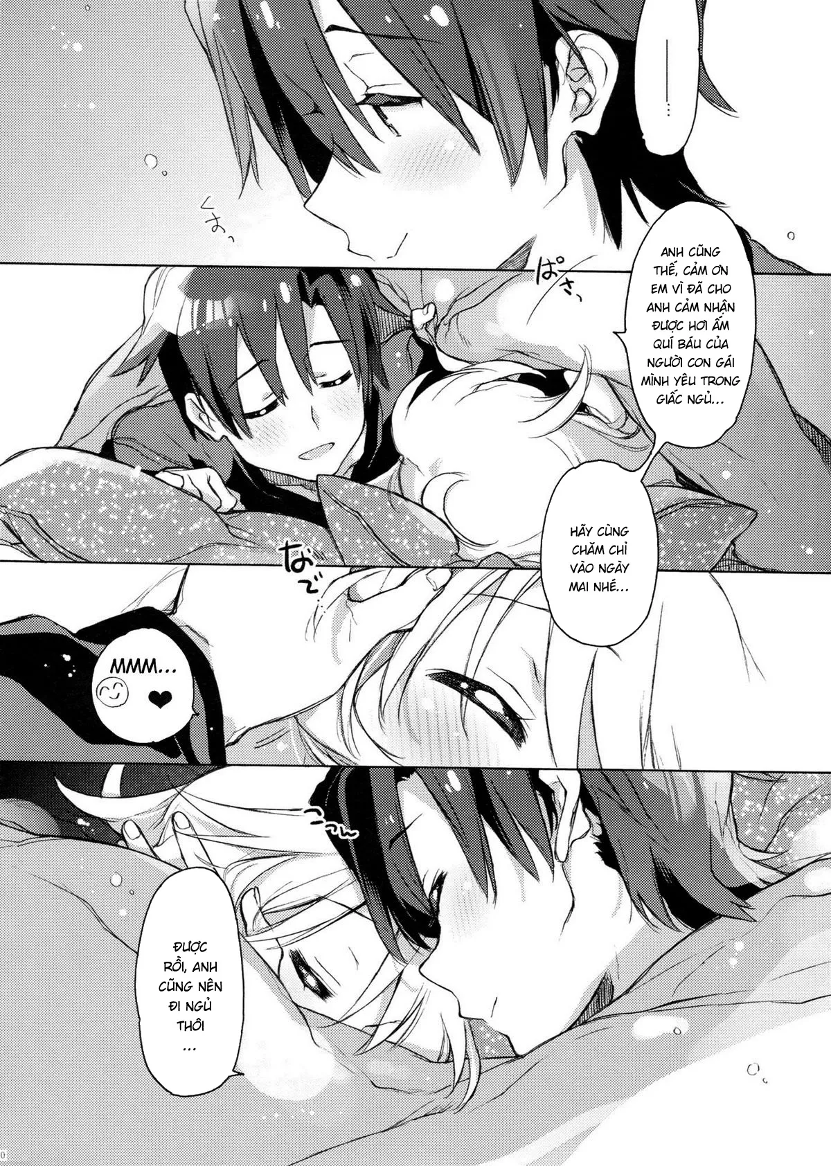 HentaiVN.net - Ảnh 20 - Miki Hoshii series [Honey to Miki to Kono Omoi; Honey and Miki's Feelings; 2nd bell; Sekaijuu no Hana o Motte Kimi ni Aisareni Kitanda; MIRACLE STARTER; Kawaigatte, Kawaigararete; Koremade no Ohanashi.] - Chap 1