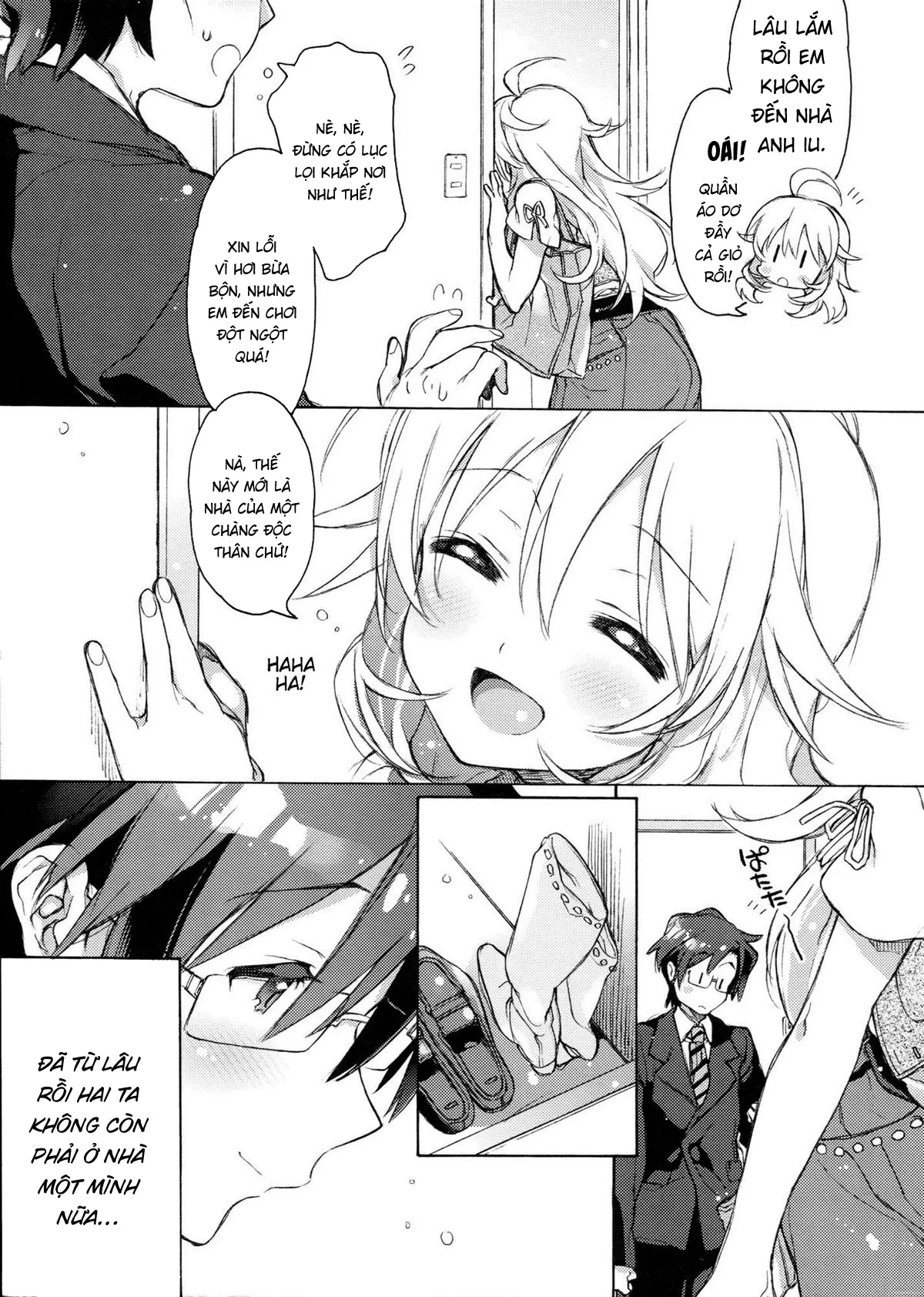HentaiVN.net - Ảnh 5 - Miki Hoshii series [Honey to Miki to Kono Omoi; Honey and Miki's Feelings; 2nd bell; Sekaijuu no Hana o Motte Kimi ni Aisareni Kitanda; MIRACLE STARTER; Kawaigatte, Kawaigararete; Koremade no Ohanashi.] - Chap 1