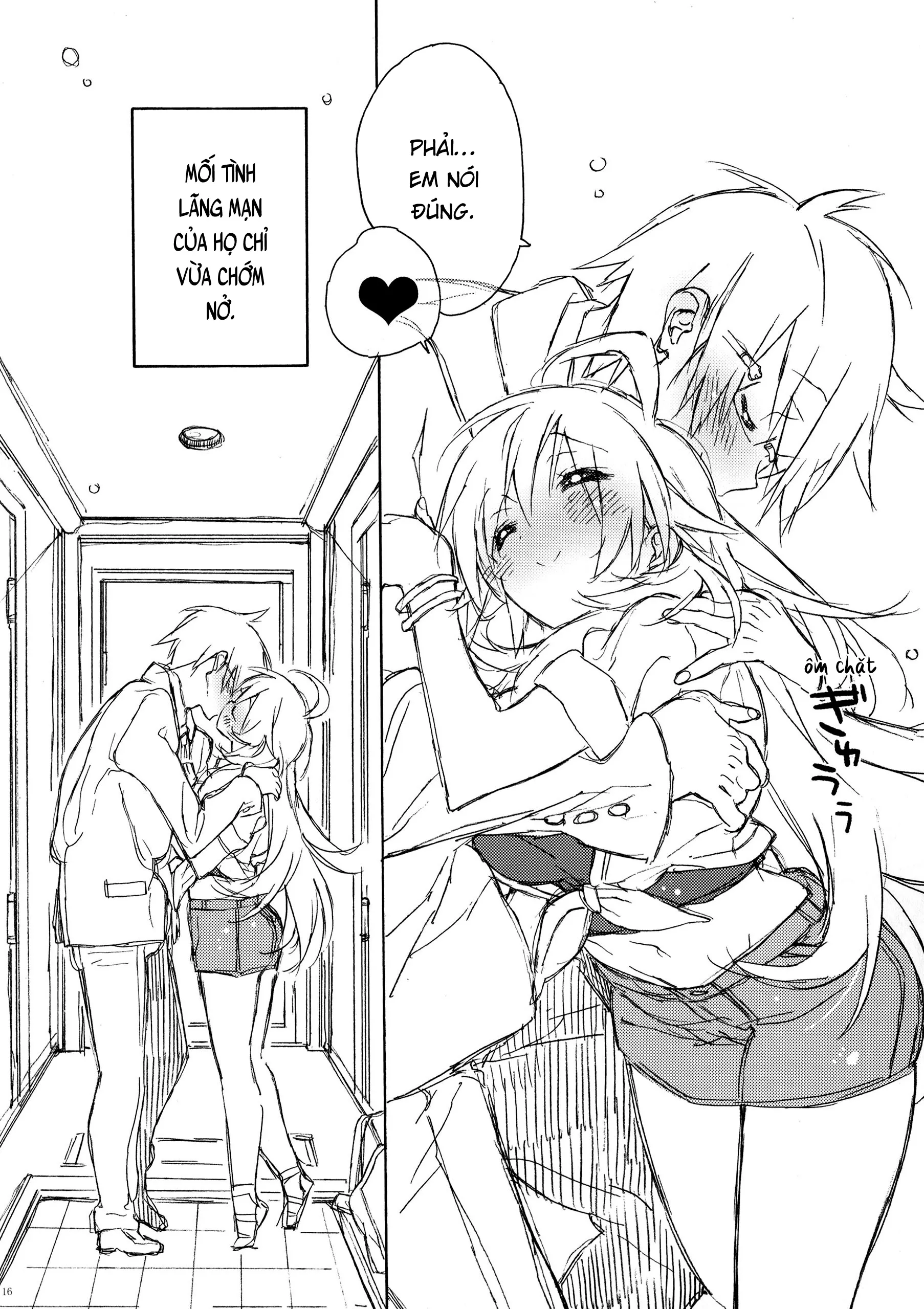 HentaiVN.net - Ảnh 17 - Miki Hoshii series [Honey to Miki to Kono Omoi; Honey and Miki's Feelings; 2nd bell; Sekaijuu no Hana o Motte Kimi ni Aisareni Kitanda; MIRACLE STARTER; Kawaigatte, Kawaigararete; Koremade no Ohanashi.] - Chap 2