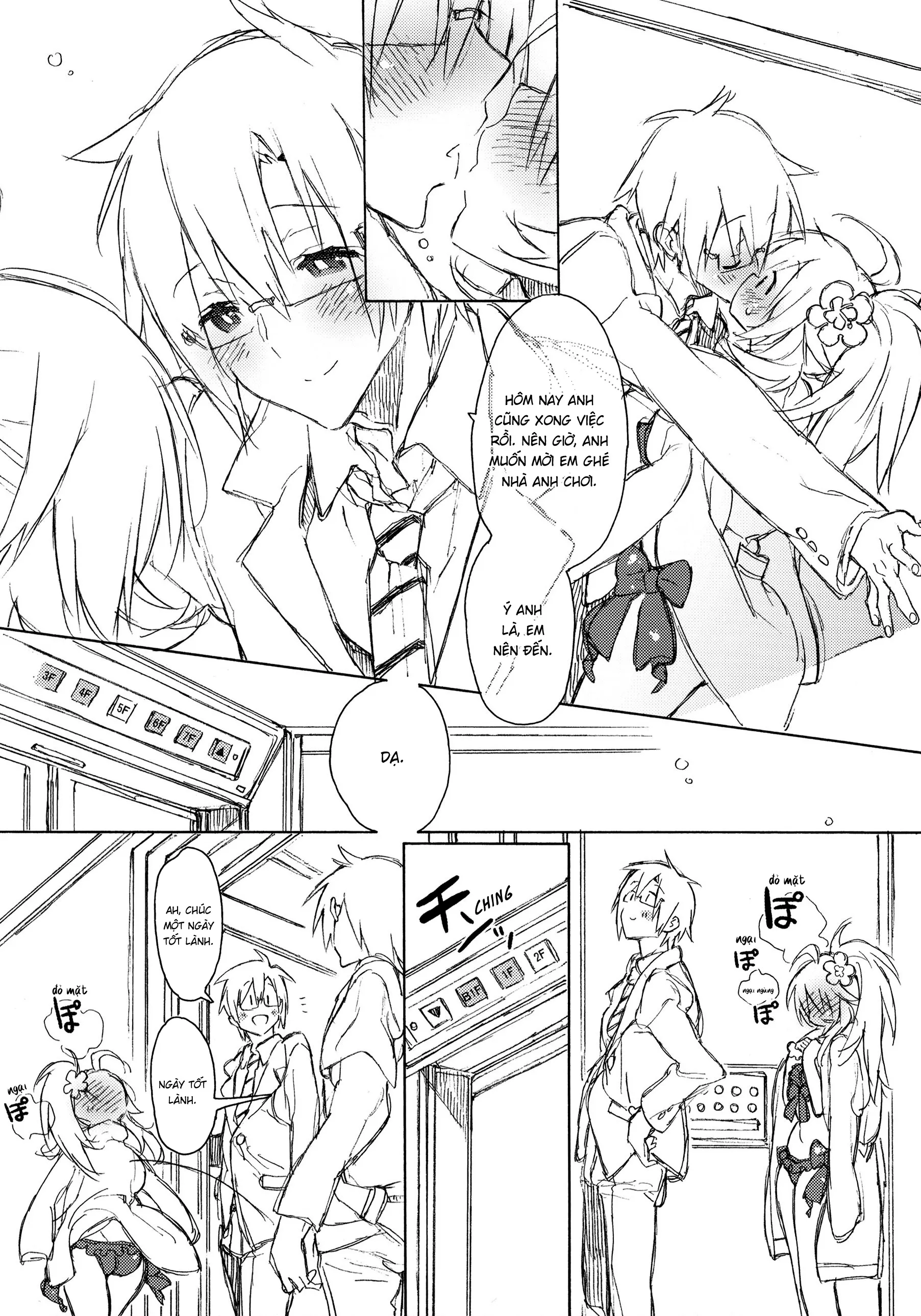 HentaiVN.net - Ảnh 9 - Miki Hoshii series [Honey to Miki to Kono Omoi; Honey and Miki's Feelings; 2nd bell; Sekaijuu no Hana o Motte Kimi ni Aisareni Kitanda; MIRACLE STARTER; Kawaigatte, Kawaigararete; Koremade no Ohanashi.] - Chap 2