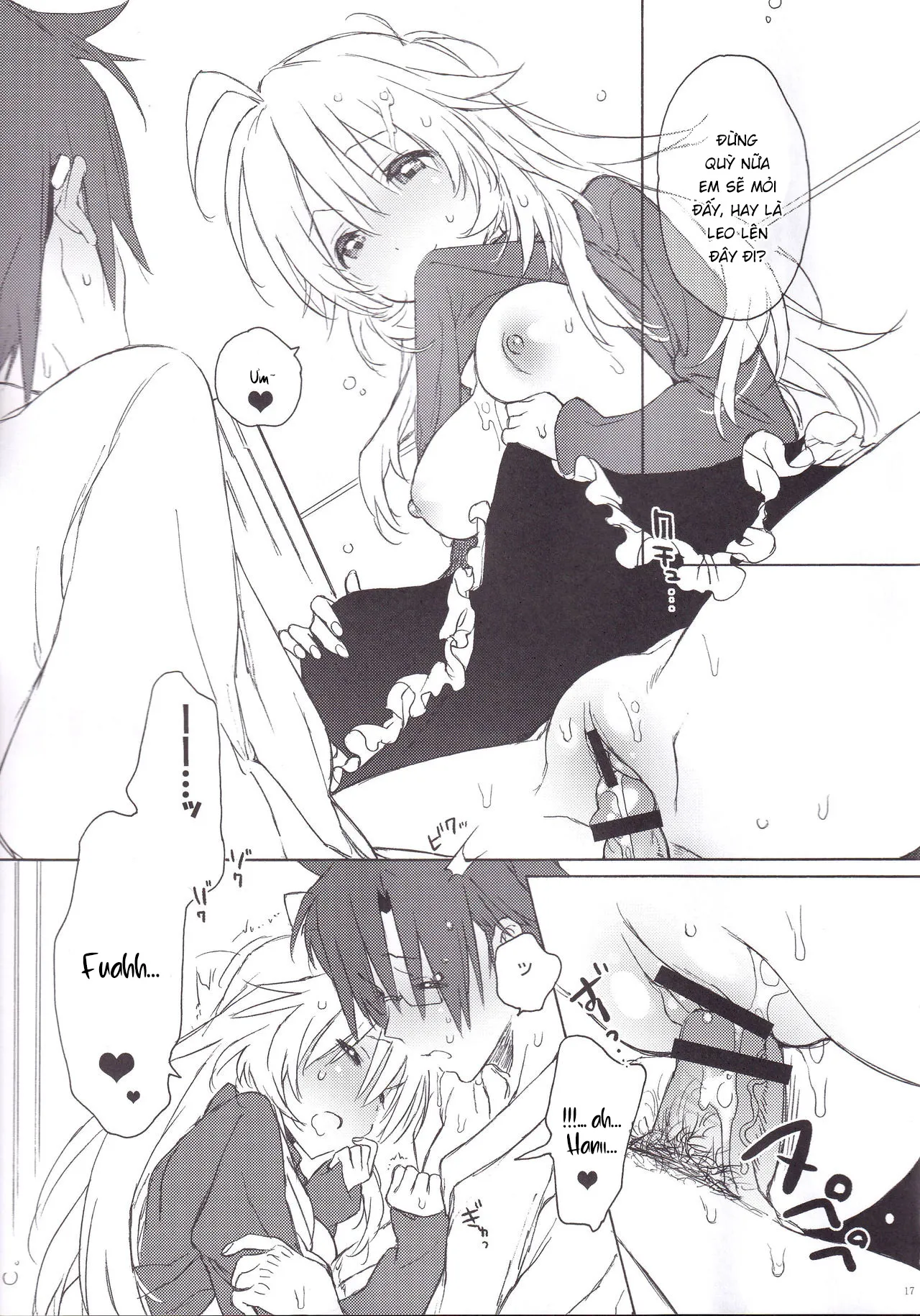 HentaiVN.net - Ảnh 16 - Miki Hoshii series [Honey to Miki to Kono Omoi; Honey and Miki's Feelings; 2nd bell; Sekaijuu no Hana o Motte Kimi ni Aisareni Kitanda; MIRACLE STARTER; Kawaigatte, Kawaigararete; Koremade no Ohanashi.] - Chap 3