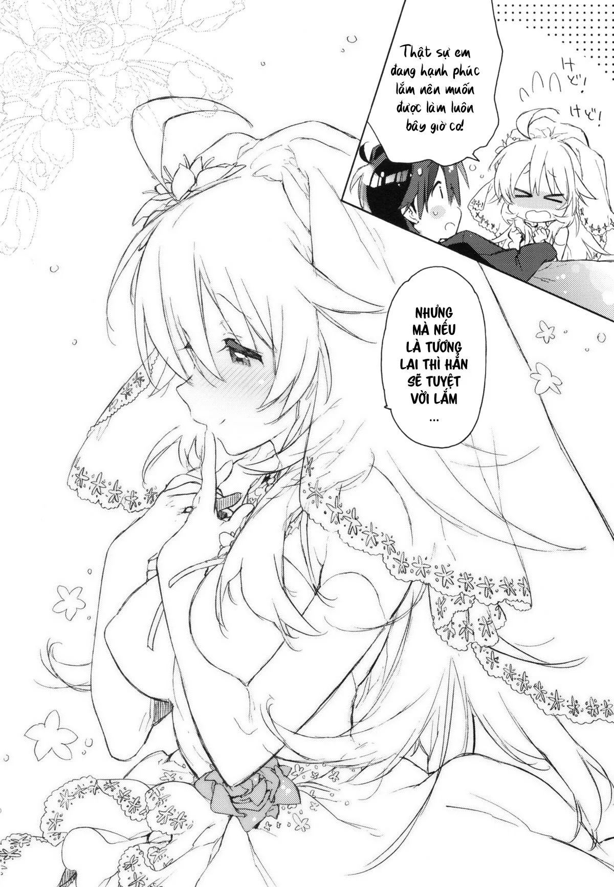 HentaiVN.net - Ảnh 10 - Miki Hoshii series [Honey to Miki to Kono Omoi; Honey and Miki's Feelings; 2nd bell; Sekaijuu no Hana o Motte Kimi ni Aisareni Kitanda; MIRACLE STARTER; Kawaigatte, Kawaigararete; Koremade no Ohanashi.] - Chap 4