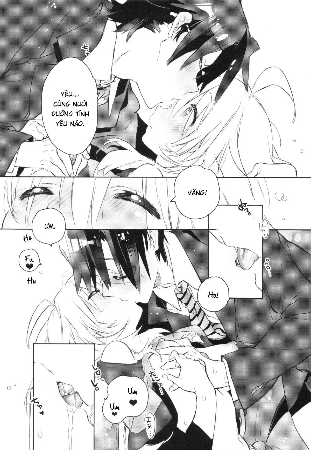 HentaiVN.net - Ảnh 13 - Miki Hoshii series [Honey to Miki to Kono Omoi; Honey and Miki's Feelings; 2nd bell; Sekaijuu no Hana o Motte Kimi ni Aisareni Kitanda; MIRACLE STARTER; Kawaigatte, Kawaigararete; Koremade no Ohanashi.] - Chap 4