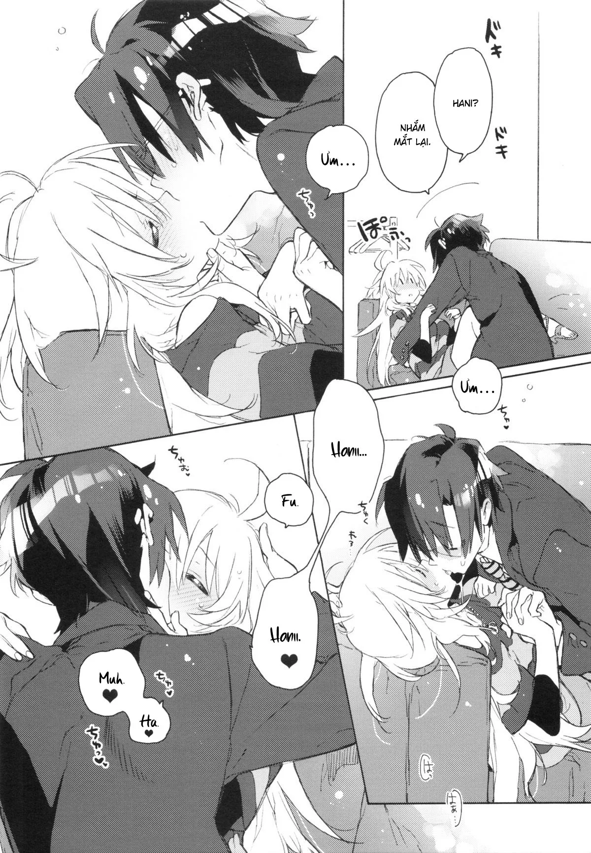HentaiVN.net - Ảnh 15 - Miki Hoshii series [Honey to Miki to Kono Omoi; Honey and Miki's Feelings; 2nd bell; Sekaijuu no Hana o Motte Kimi ni Aisareni Kitanda; MIRACLE STARTER; Kawaigatte, Kawaigararete; Koremade no Ohanashi.] - Chap 4