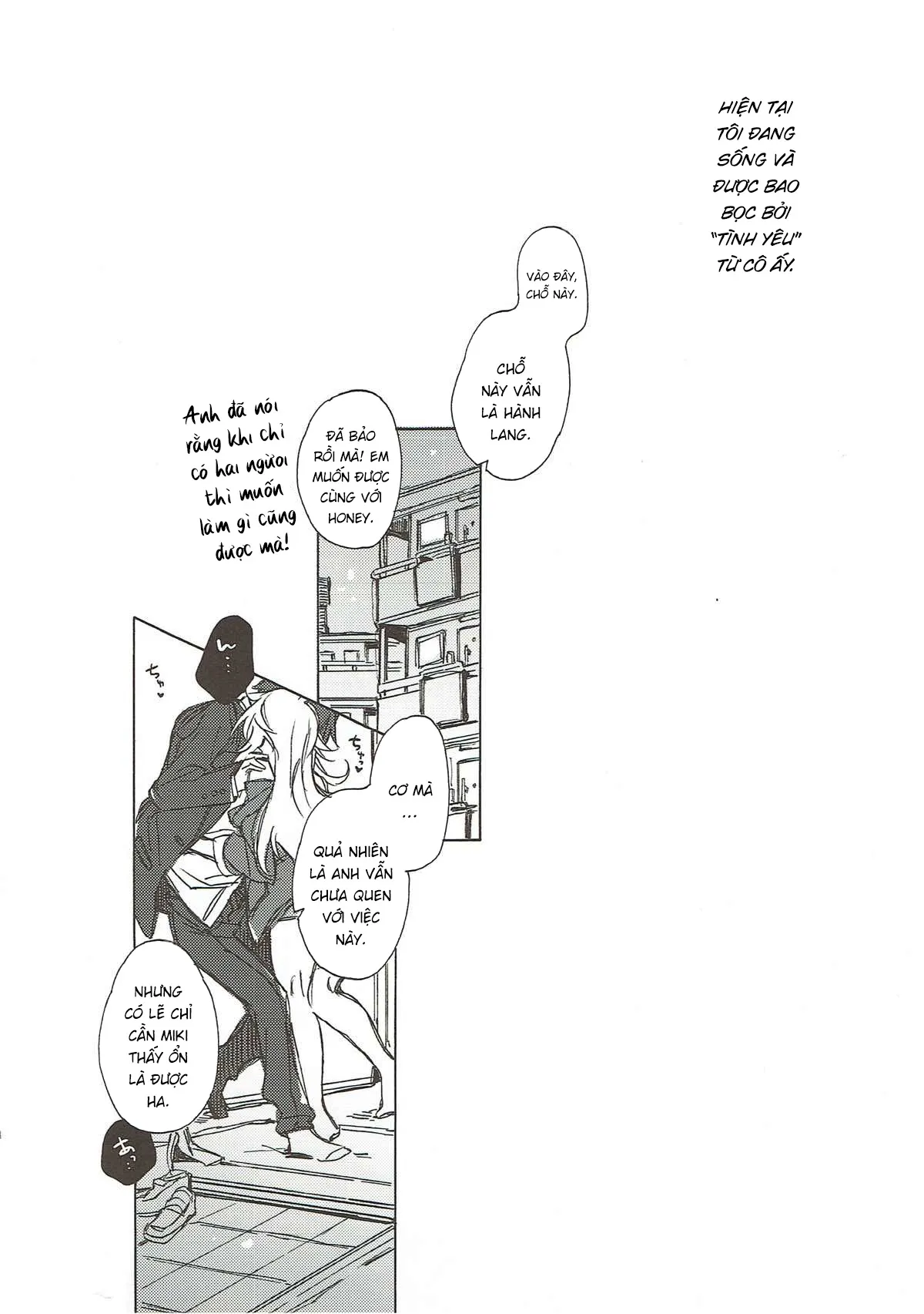 HentaiVN.net - Ảnh 4 - Miki Hoshii series [Honey to Miki to Kono Omoi; Honey and Miki's Feelings; 2nd bell; Sekaijuu no Hana o Motte Kimi ni Aisareni Kitanda; MIRACLE STARTER; Kawaigatte, Kawaigararete; Koremade no Ohanashi.] - Chap 5