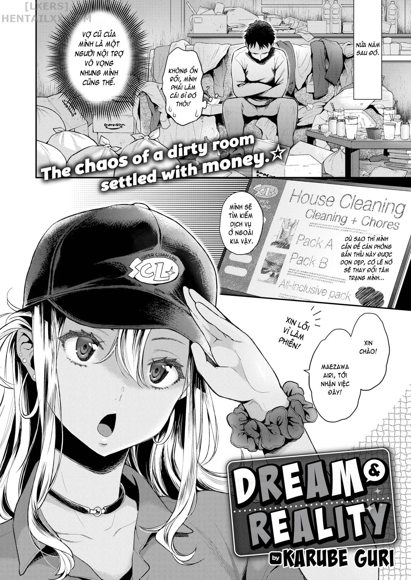 HentaiVN.net - Ảnh 3 - Dream & Reality - Chap 1