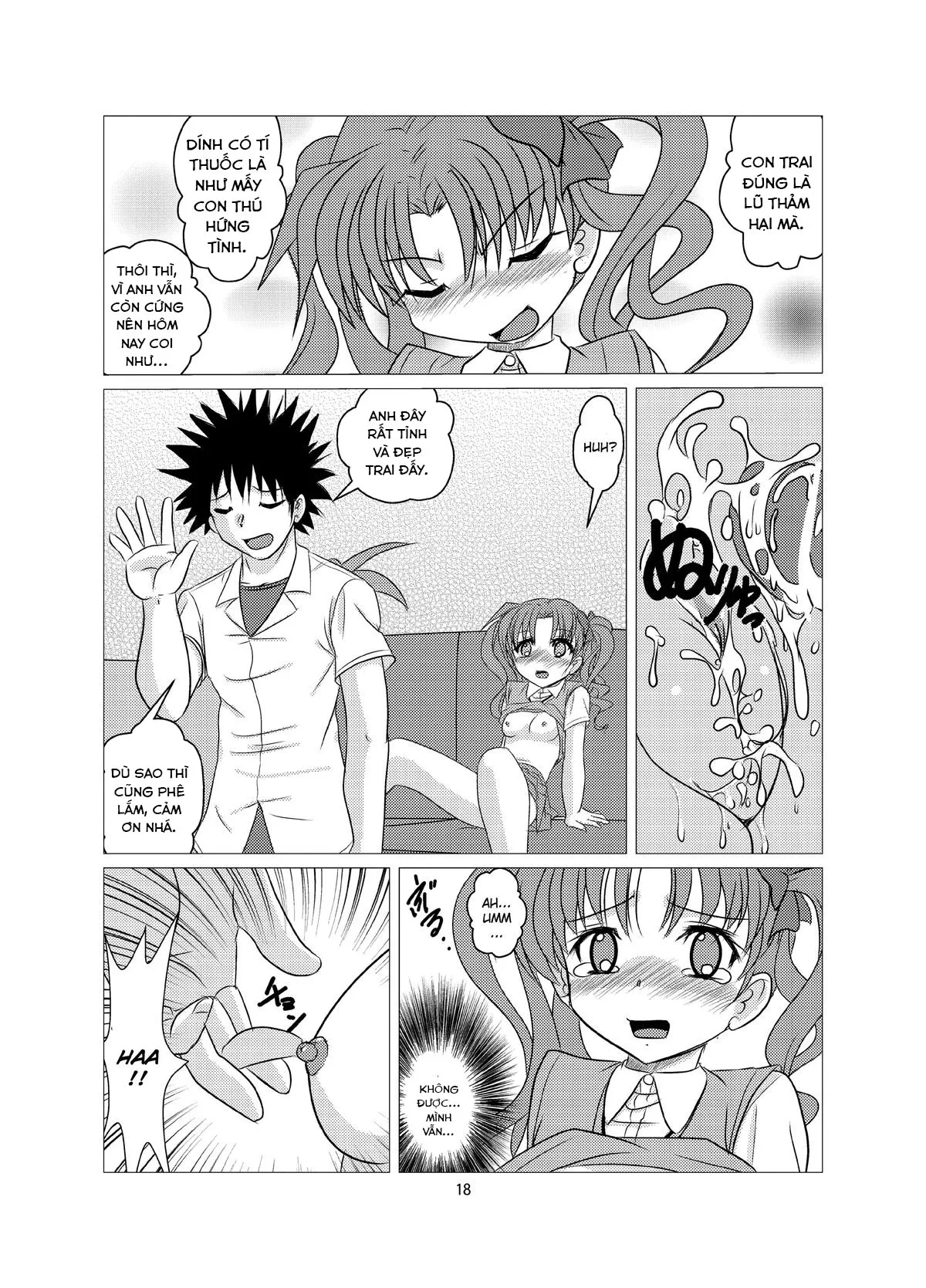 HentaiVN.net - Ảnh 19 - Love Poison (Toaru Kagaku no Railgun) - Chap 1