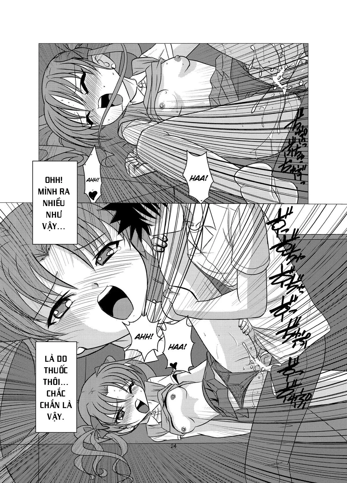 HentaiVN.net - Ảnh 25 - Love Poison (Toaru Kagaku no Railgun) - Chap 1