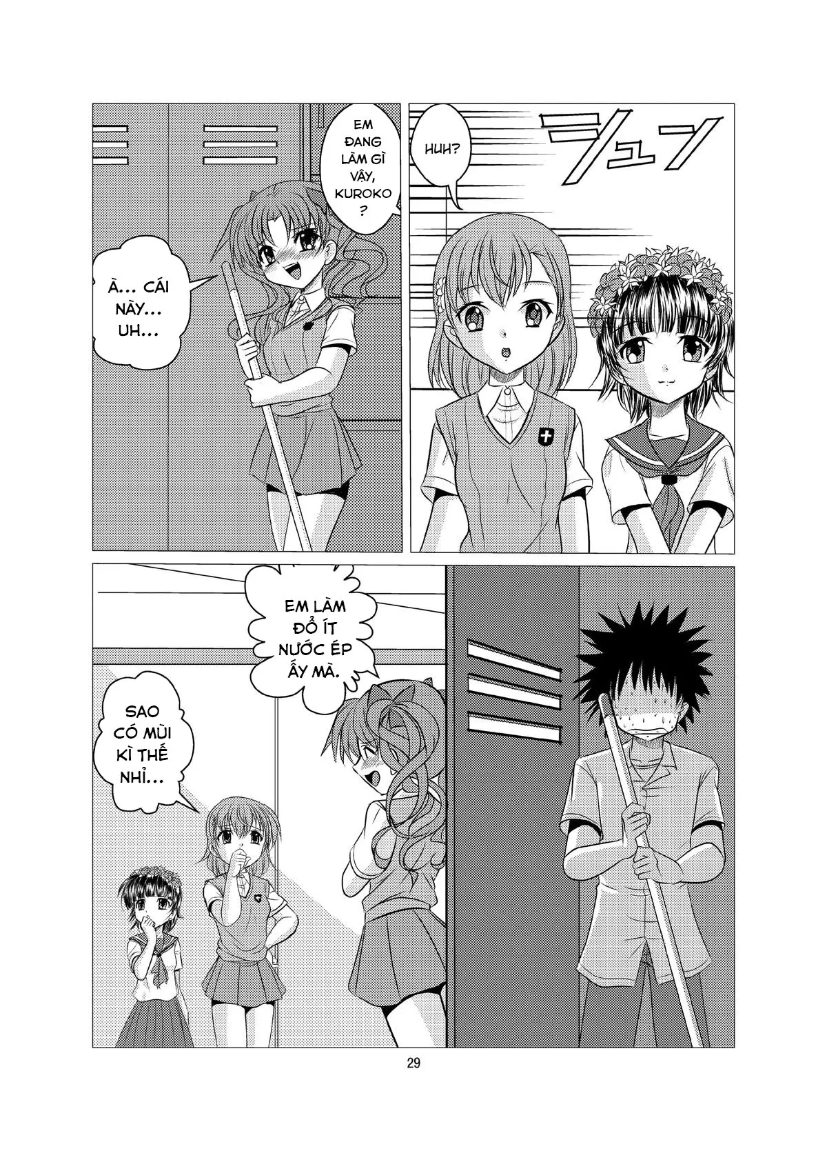 HentaiVN.net - Ảnh 30 - Love Poison (Toaru Kagaku no Railgun) - Chap 1