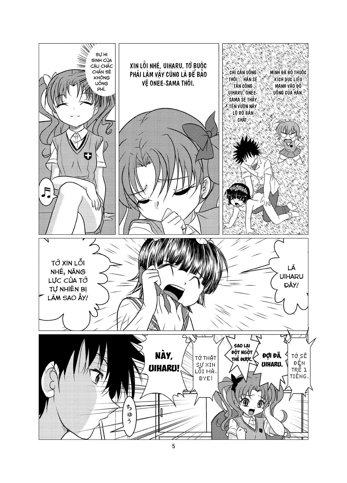 HentaiVN.net - Ảnh 6 - Love Poison (Toaru Kagaku no Railgun) - Chap 1