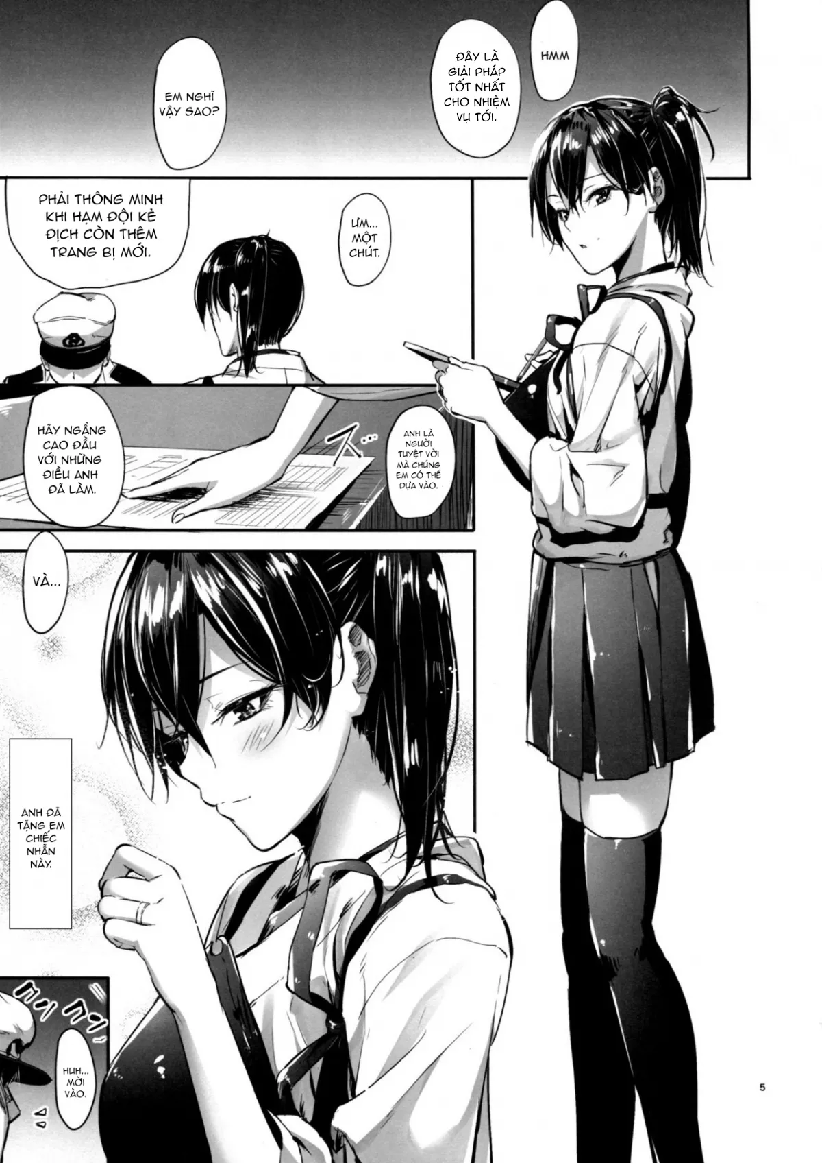 HentaiVN.net - Ảnh 4 - Kono Mune no Takanari wo (Kantai Collection -KanColle-) [この胸の高鳴りを (艦隊これくしょん -艦これ-)] - Chap 1