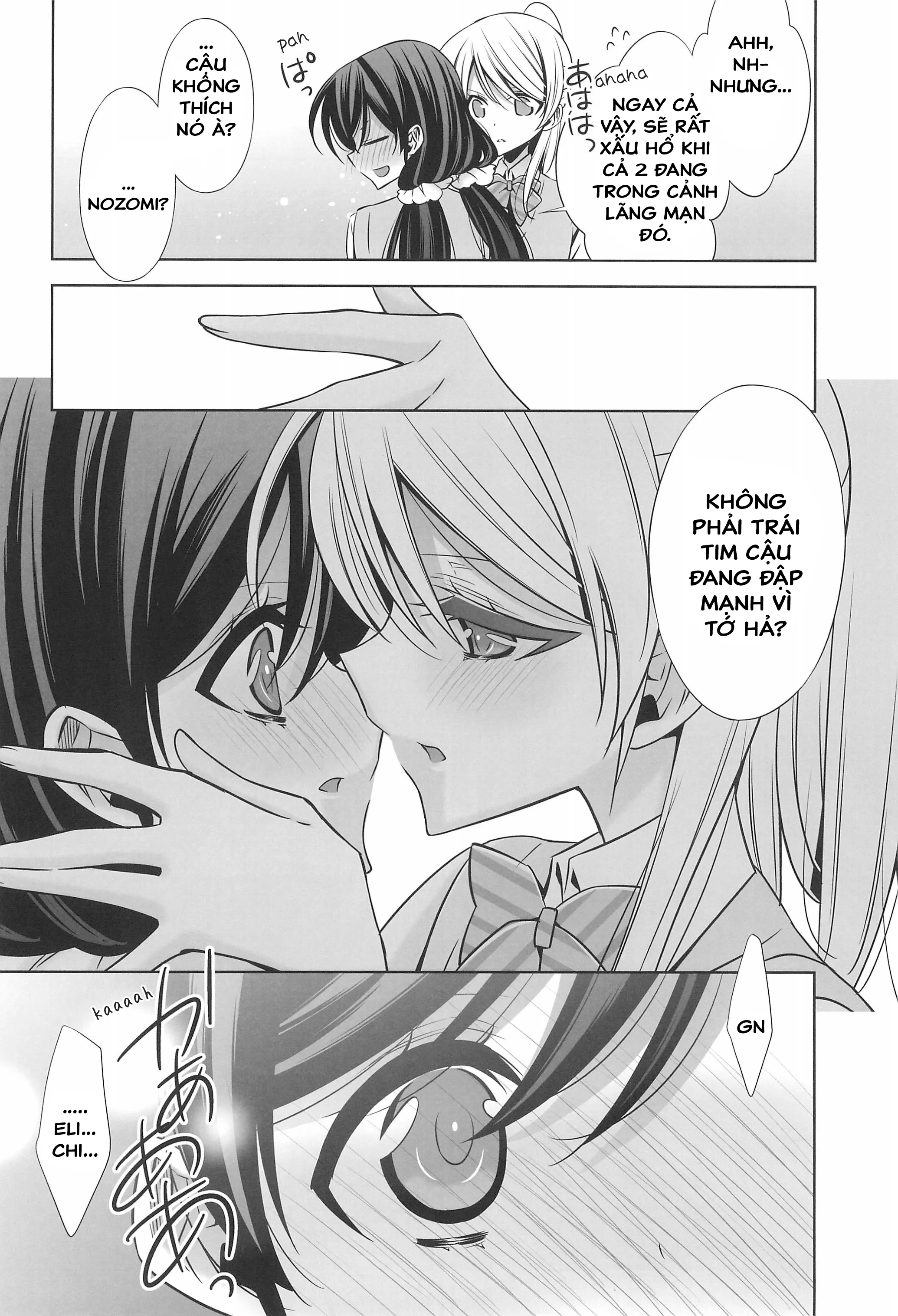 HentaiVN.net - Ảnh 10 - Himitsu no Jikan (Love Live!) [A Secret Time] - Chap 1