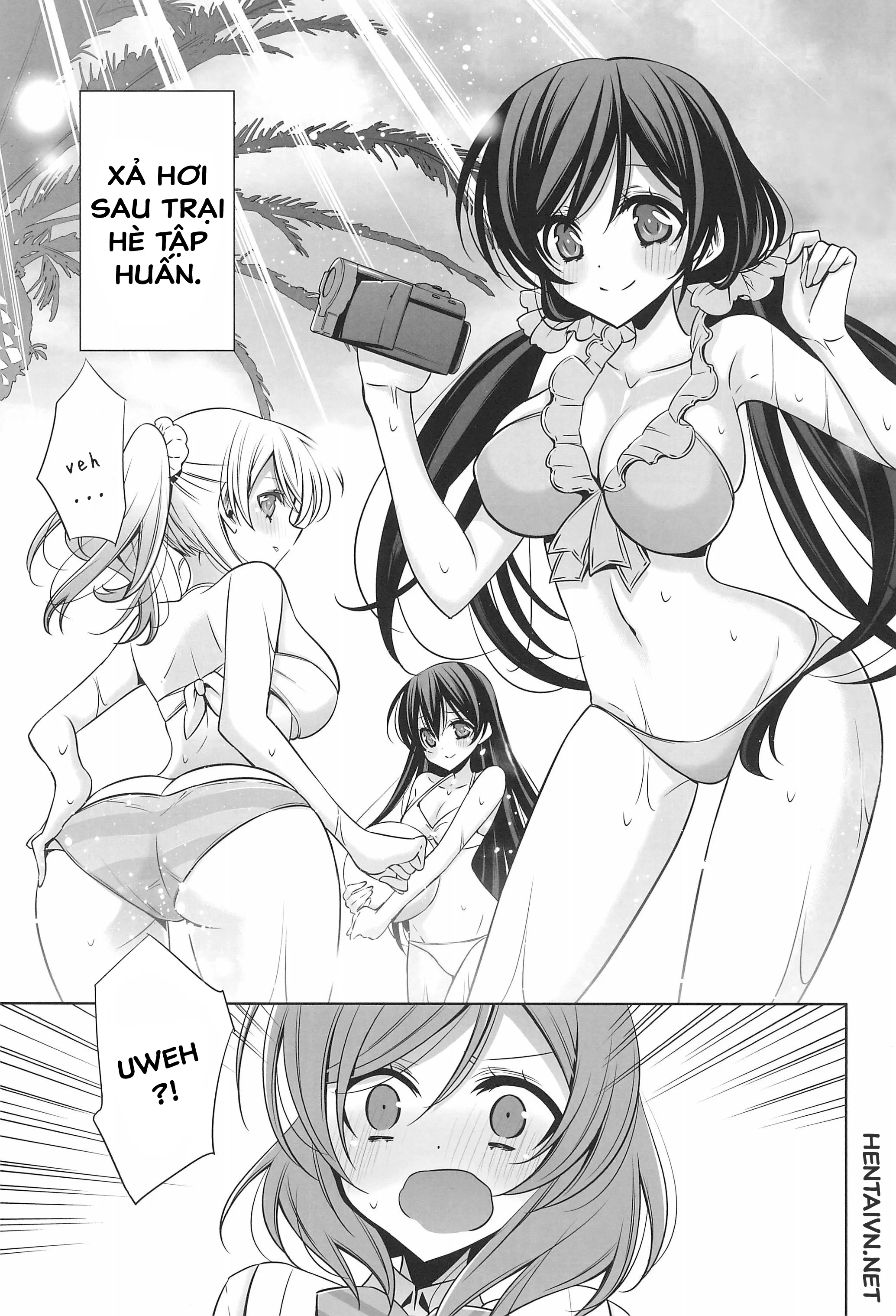 HentaiVN.net - Ảnh 5 - Himitsu no Jikan (Love Live!) [A Secret Time] - Chap 1