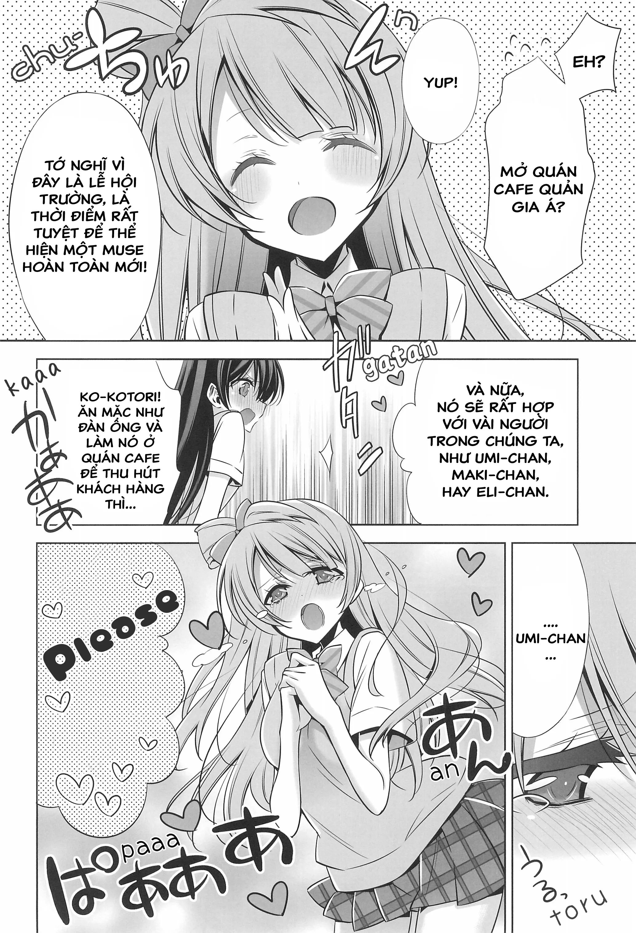 HentaiVN.net - Ảnh 6 - Himitsu no Jikan (Love Live!) [A Secret Time] - Chap 1
