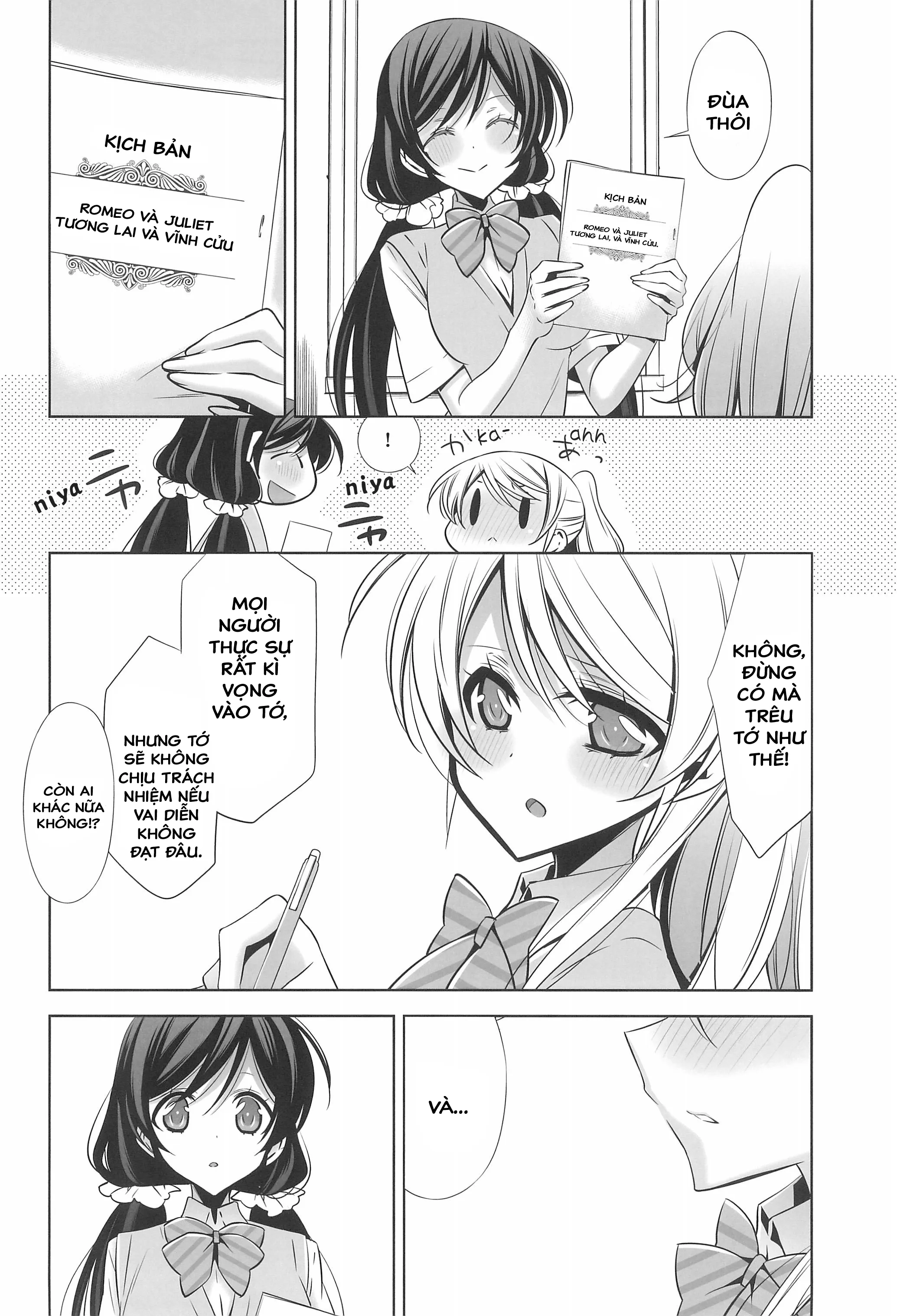 HentaiVN.net - Ảnh 8 - Himitsu no Jikan (Love Live!) [A Secret Time] - Chap 1
