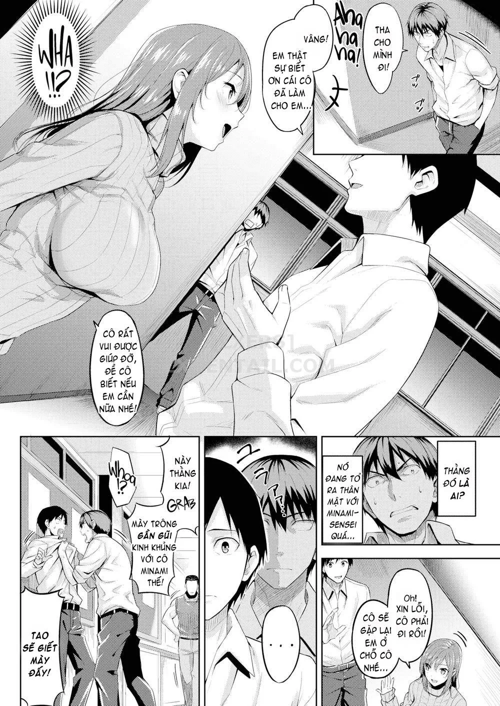 HentaiVN.net - Ảnh 2 - The Suffering of Minami-sensei - Chap 1
