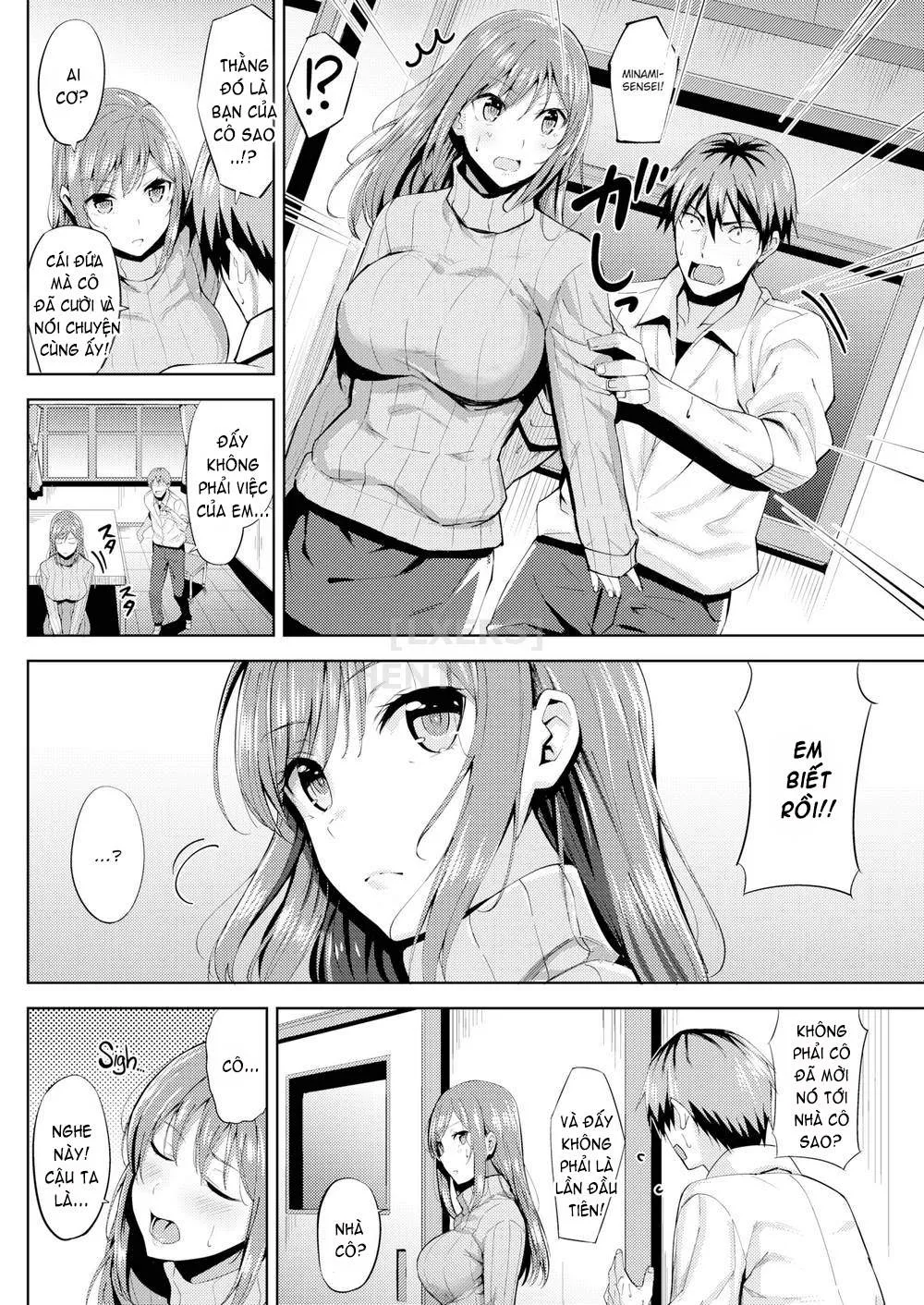 HentaiVN.net - Ảnh 4 - The Suffering of Minami-sensei - Chap 1
