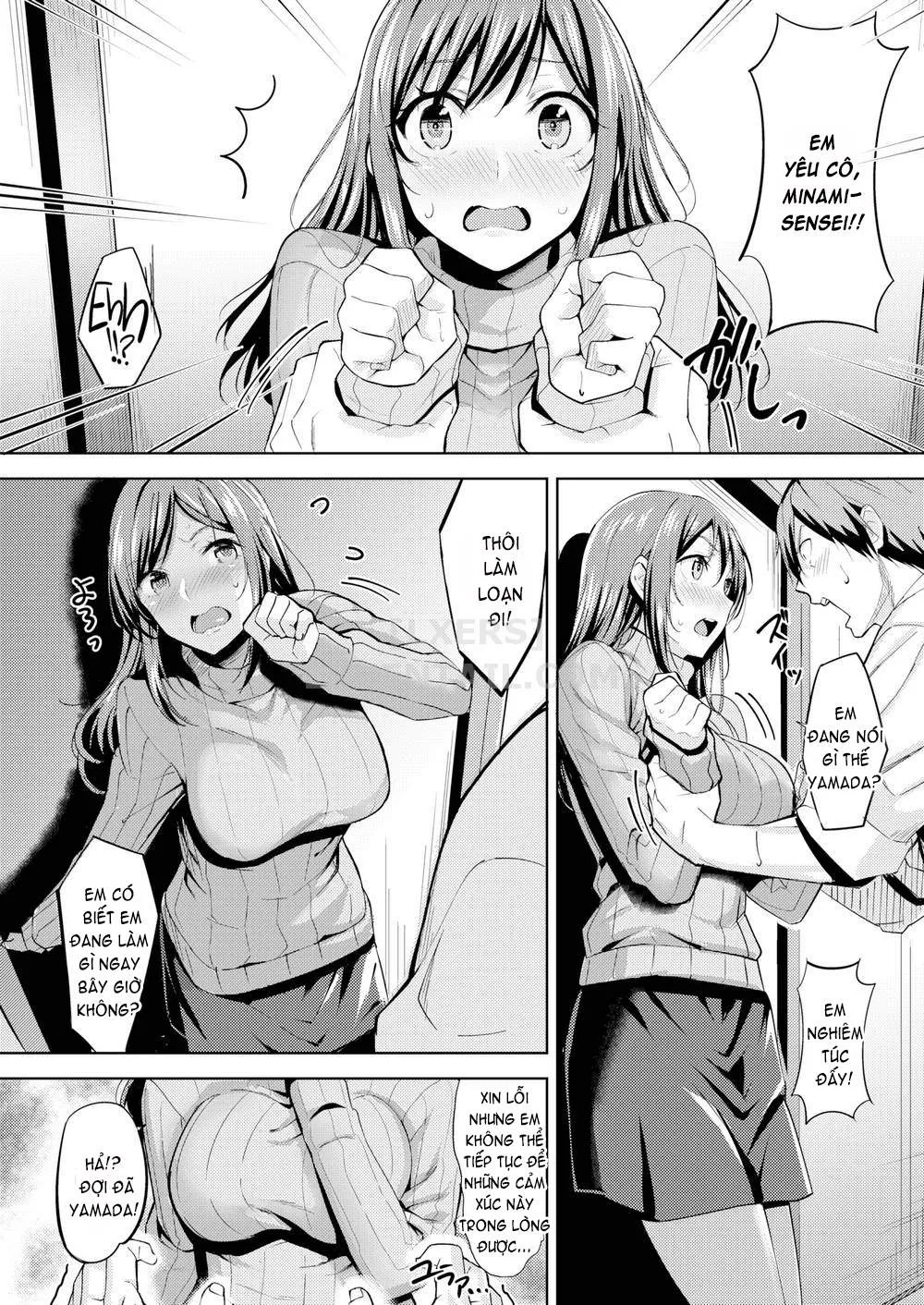 HentaiVN.net - Ảnh 5 - The Suffering of Minami-sensei - Chap 1