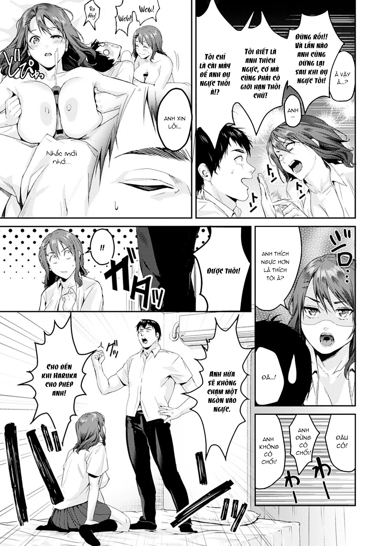 HentaiVN.net - Ảnh 3 - Nghiện vú. [Boobs Holics] - Chap 1