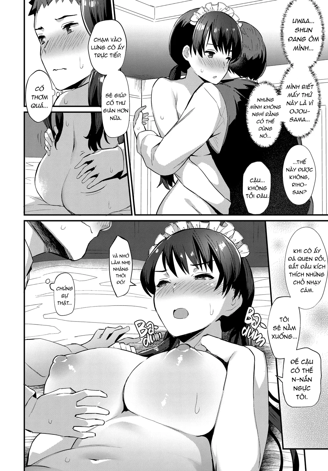 HentaiVN.net - Ảnh 10 - Boy Meets Maid Zenpen - Chap 1