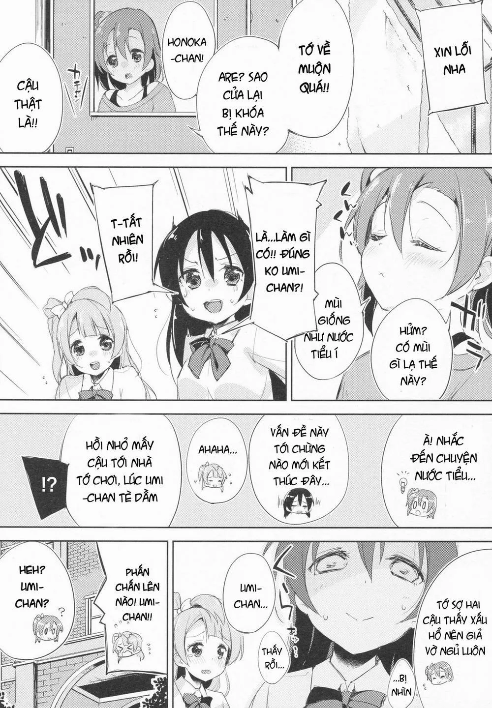 HentaiVN.net - Ảnh 17 - Chorochoro Sensation! (Love Live!) - Chap 1