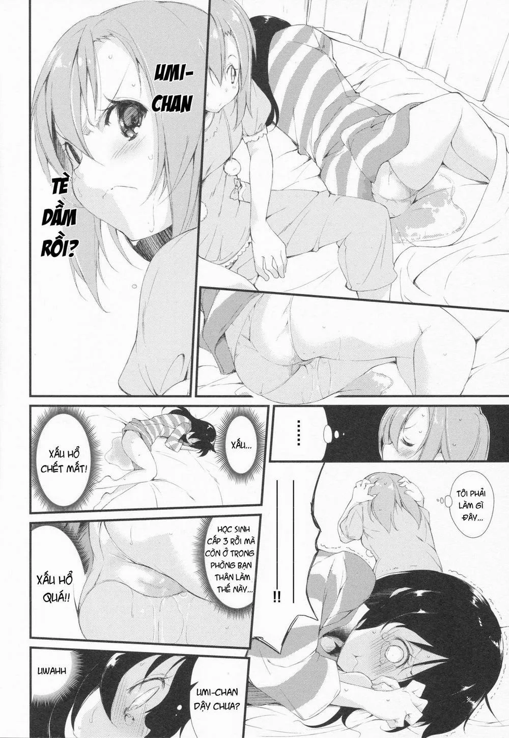 HentaiVN.net - Ảnh 22 - Chorochoro Sensation! (Love Live!) - Chap 1