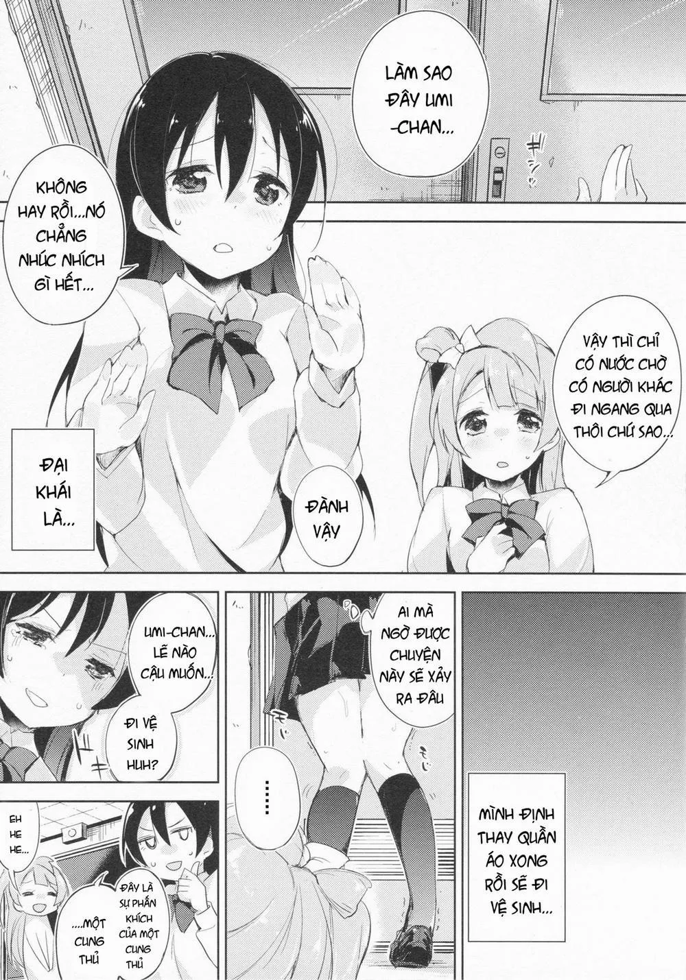 HentaiVN.net - Ảnh 8 - Chorochoro Sensation! (Love Live!) - Chap 1