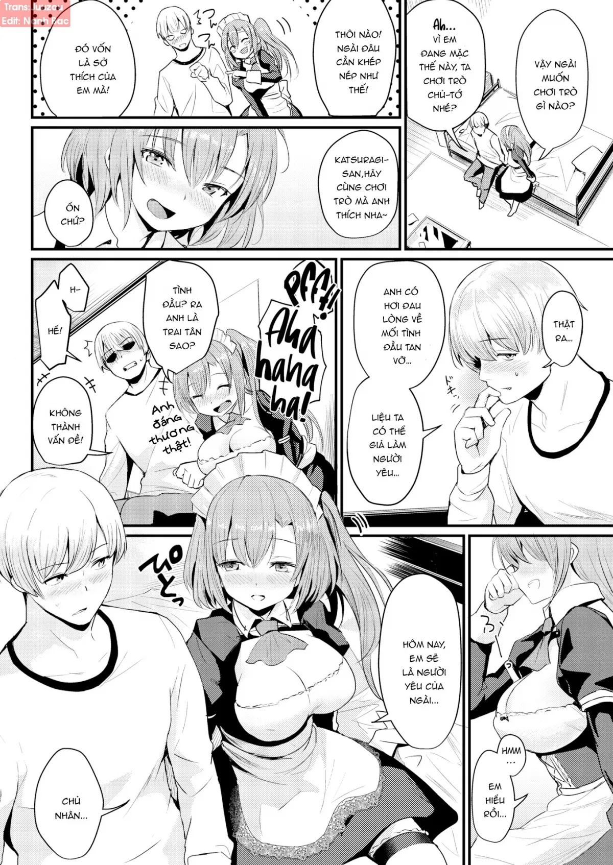 HentaiVN.net - Ảnh 9 - Want to Rent a Maid!? - Chap 1