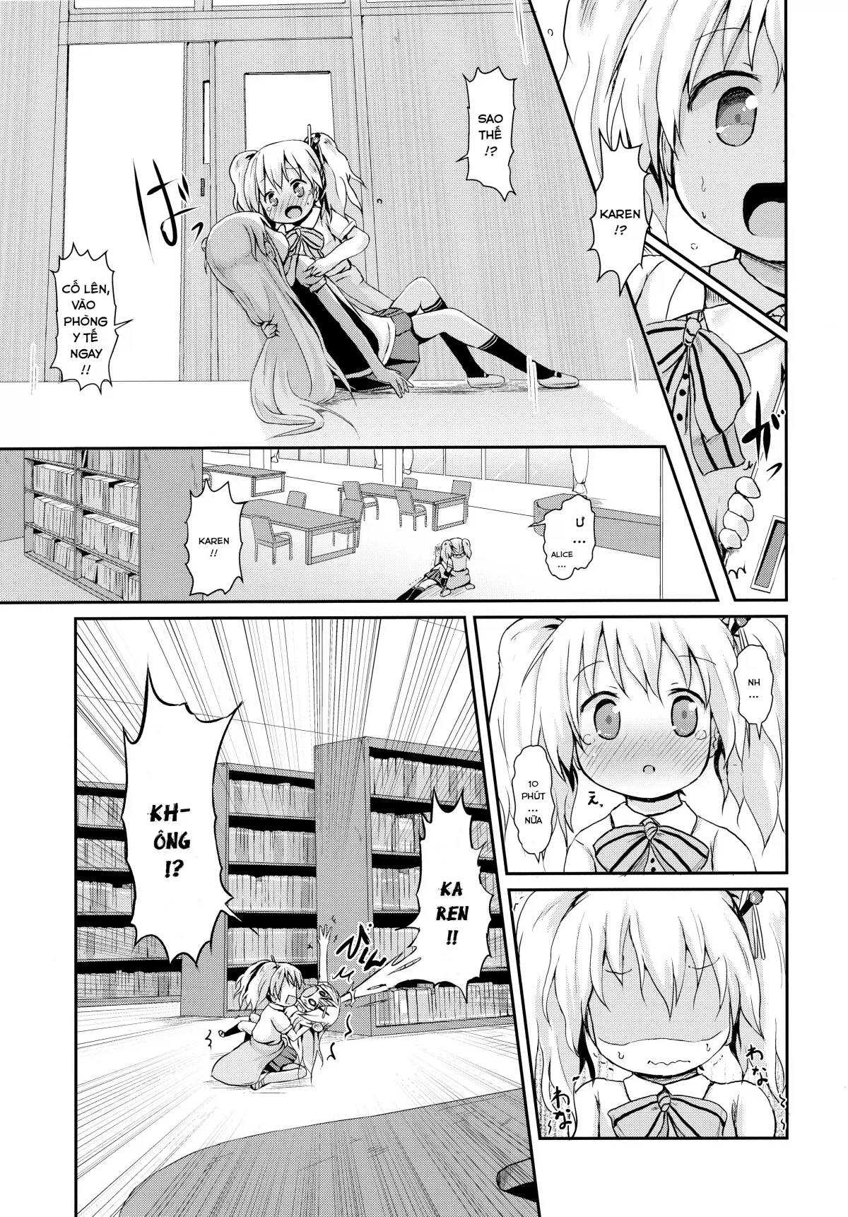 HentaiVN.net - Ảnh 10 - Kiniro Sorairo (Kiniro Mosaic) - Chap 1
