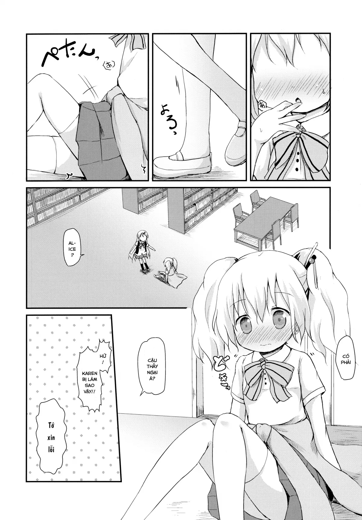 HentaiVN.net - Ảnh 15 - Kiniro Sorairo (Kiniro Mosaic) - Chap 1