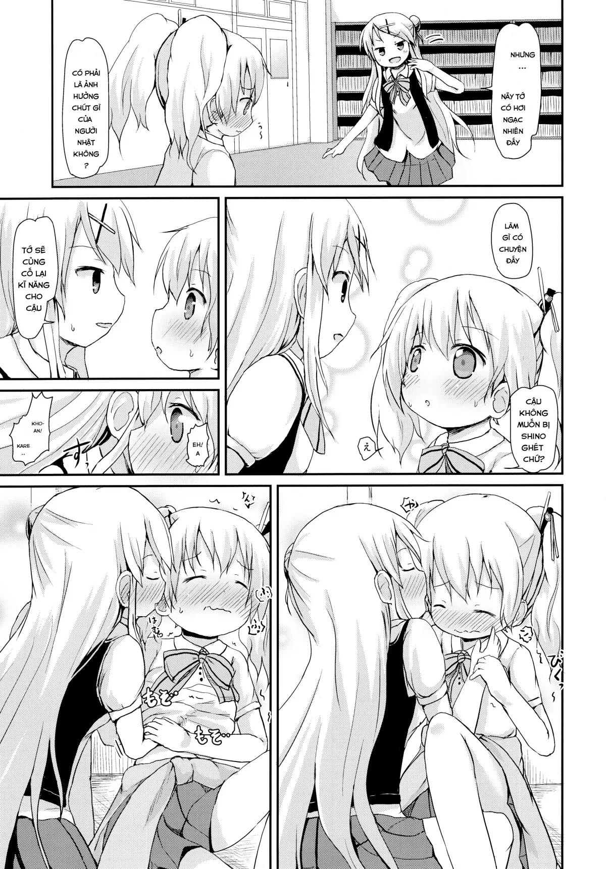 HentaiVN.net - Ảnh 16 - Kiniro Sorairo (Kiniro Mosaic) - Chap 1